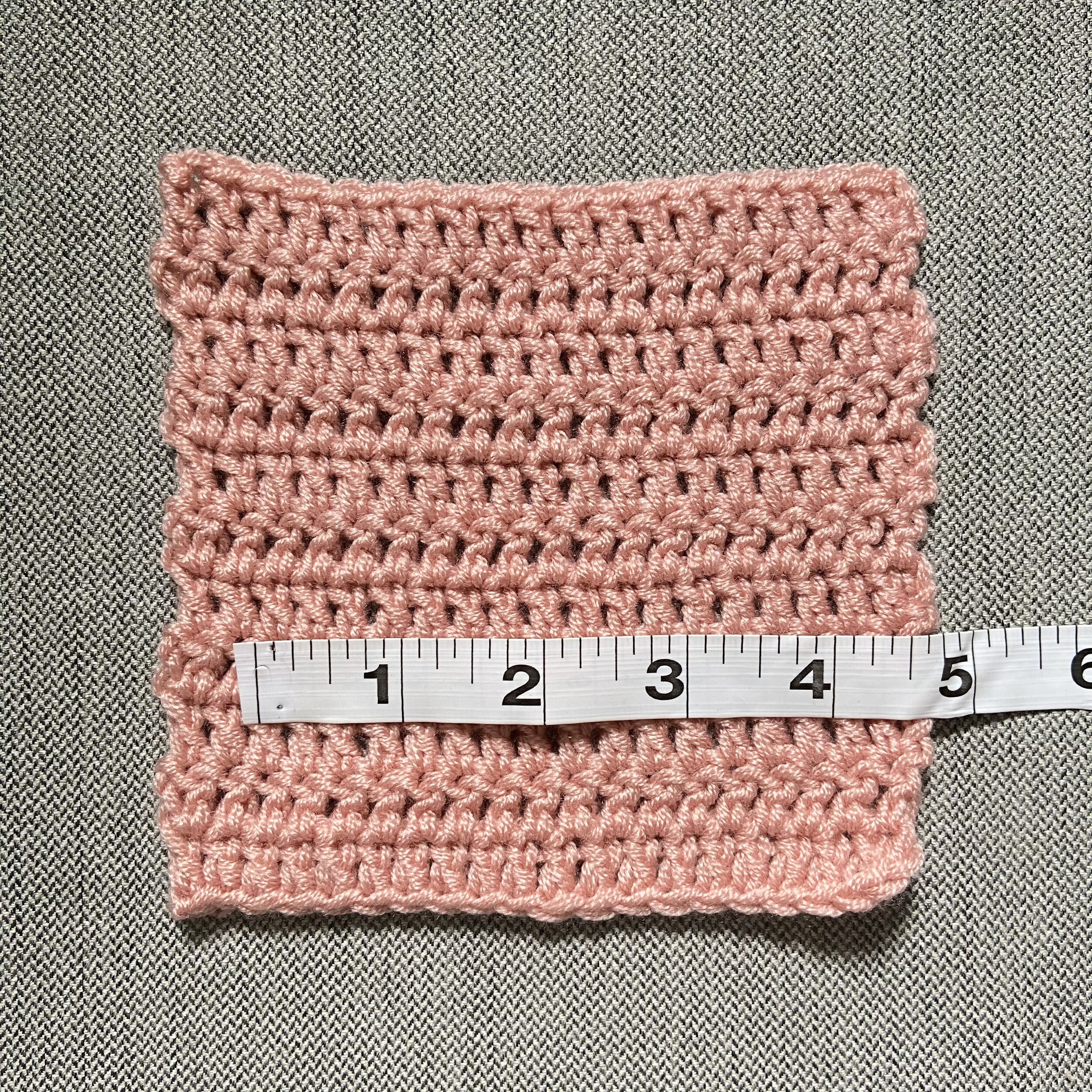 How to Measure Crochet Gauge - Tinderbox.JPG