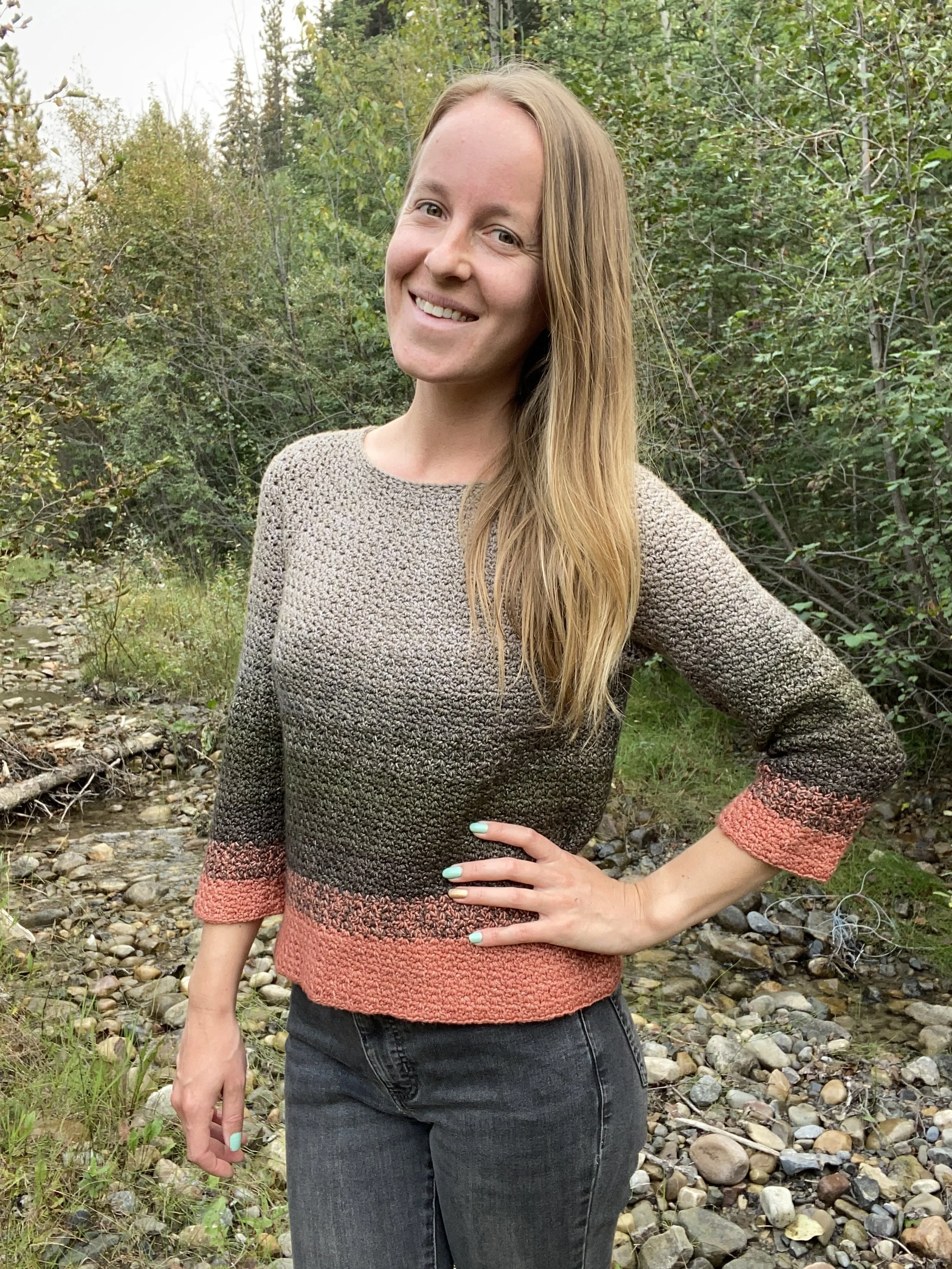 Annona Fade Sweater Pattern