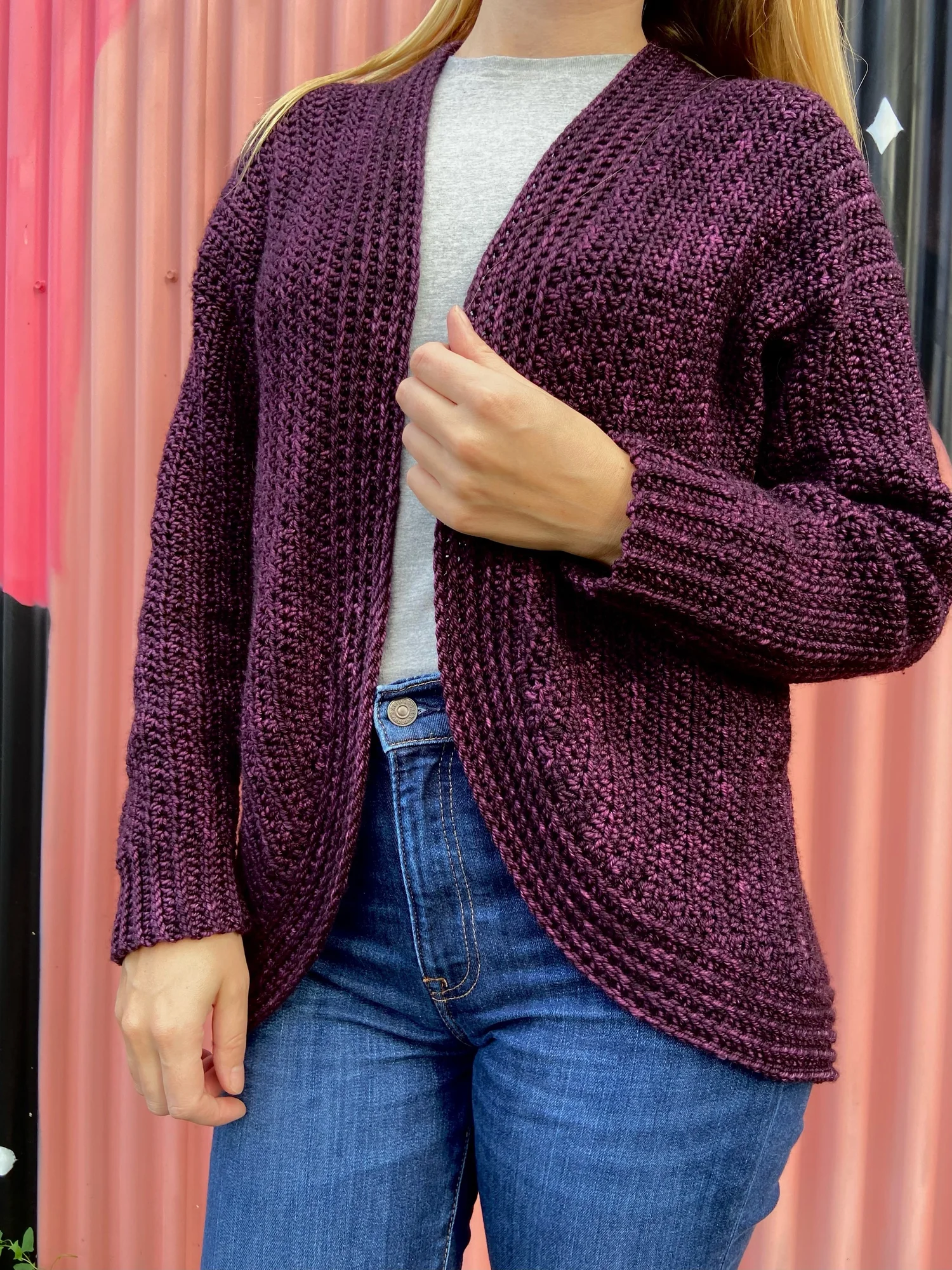 Finlay Cardigan Pattern — Tinderbox Crochet