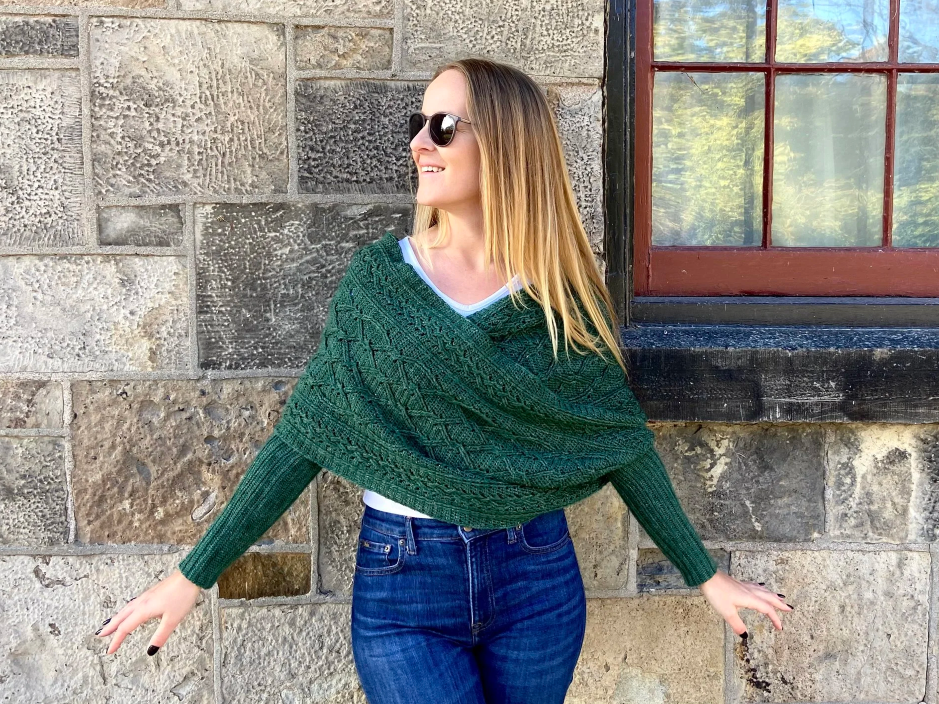Niamh Sweater Scarf — Tinderbox Crochet