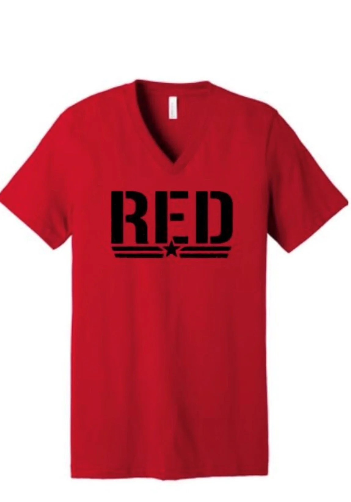 R.E.D. 2021 Vneck — Rocking Cactus Designs