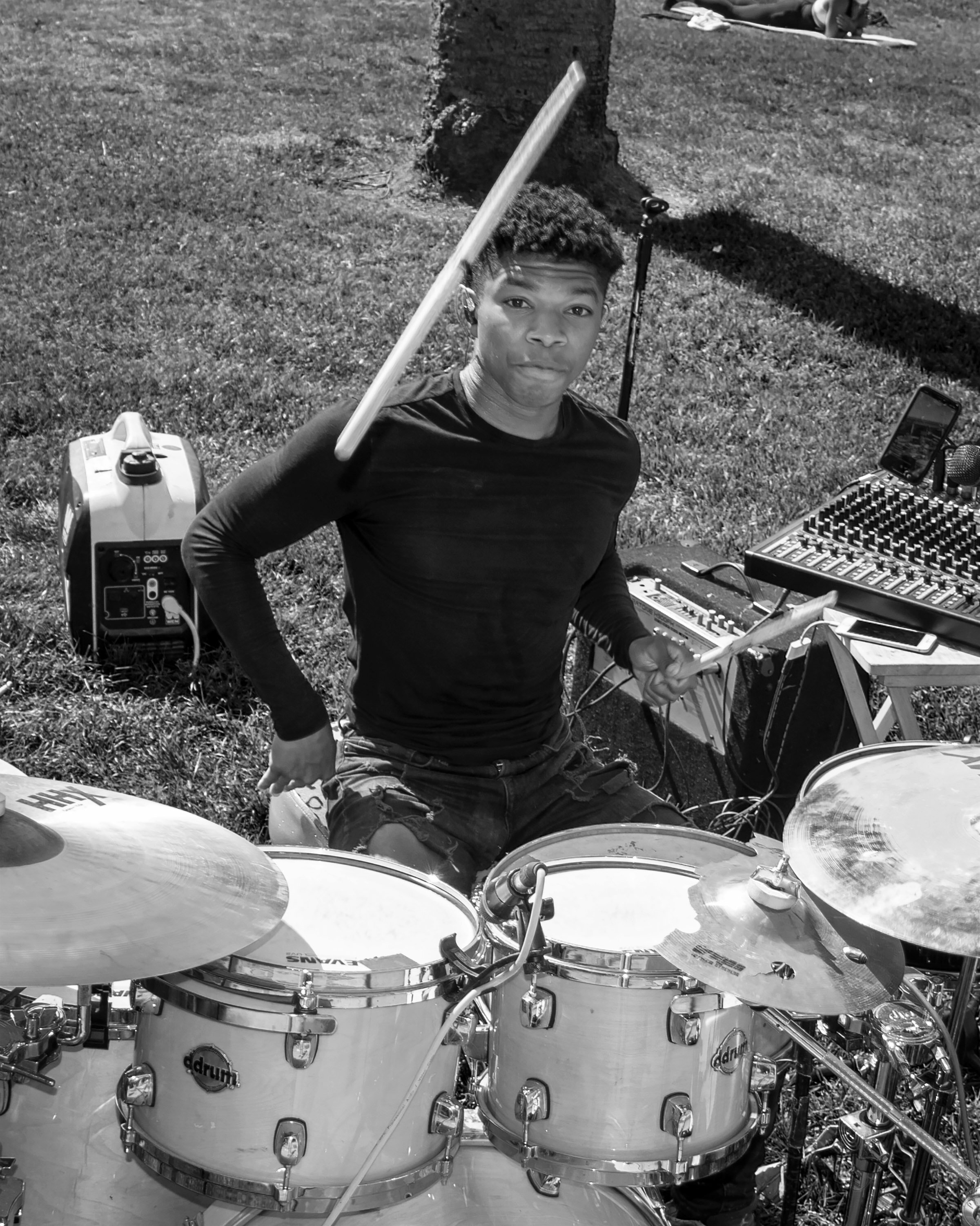 Aaron the drummer