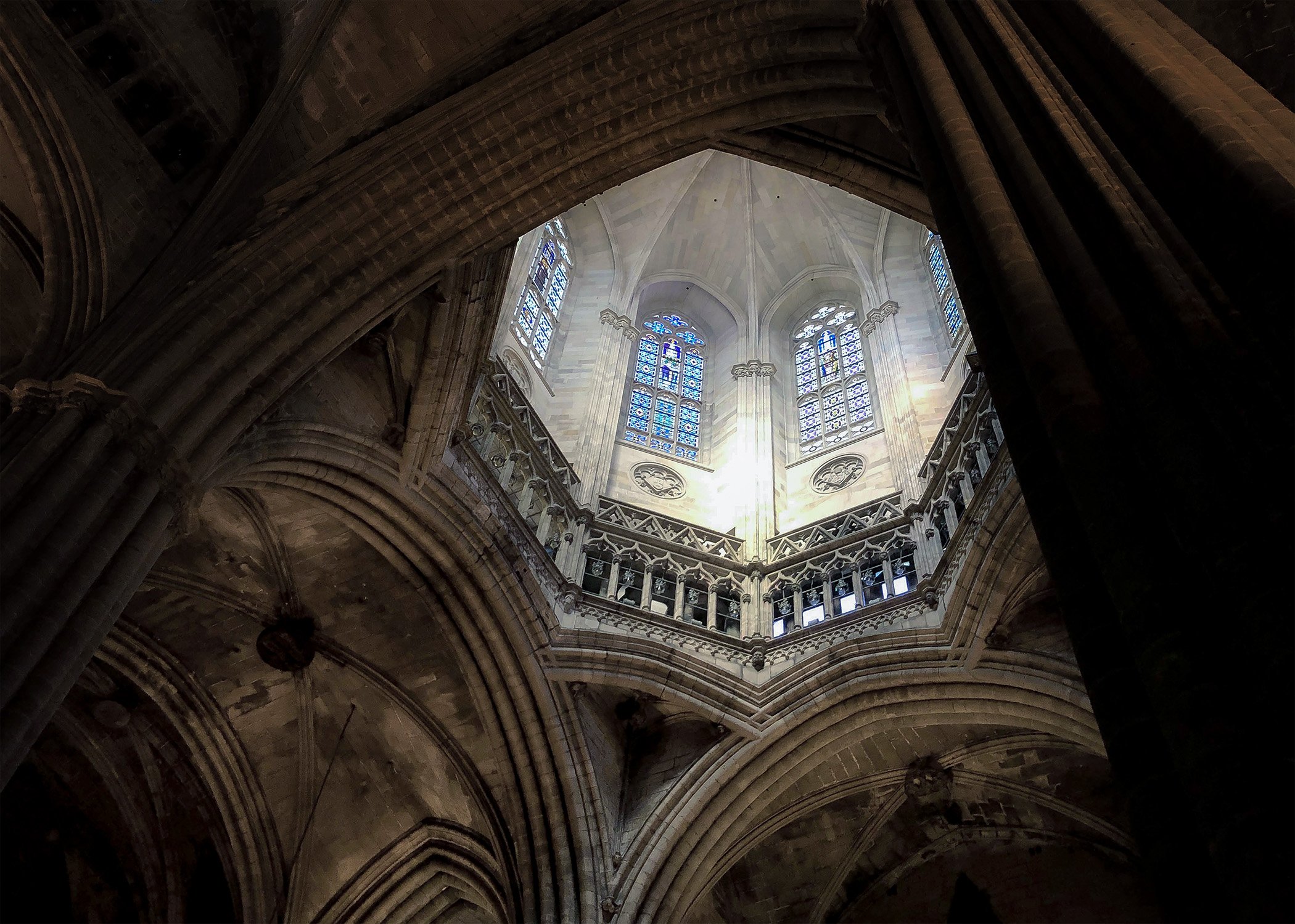 Barcelona Gothic Church Dome 5x7.jpg