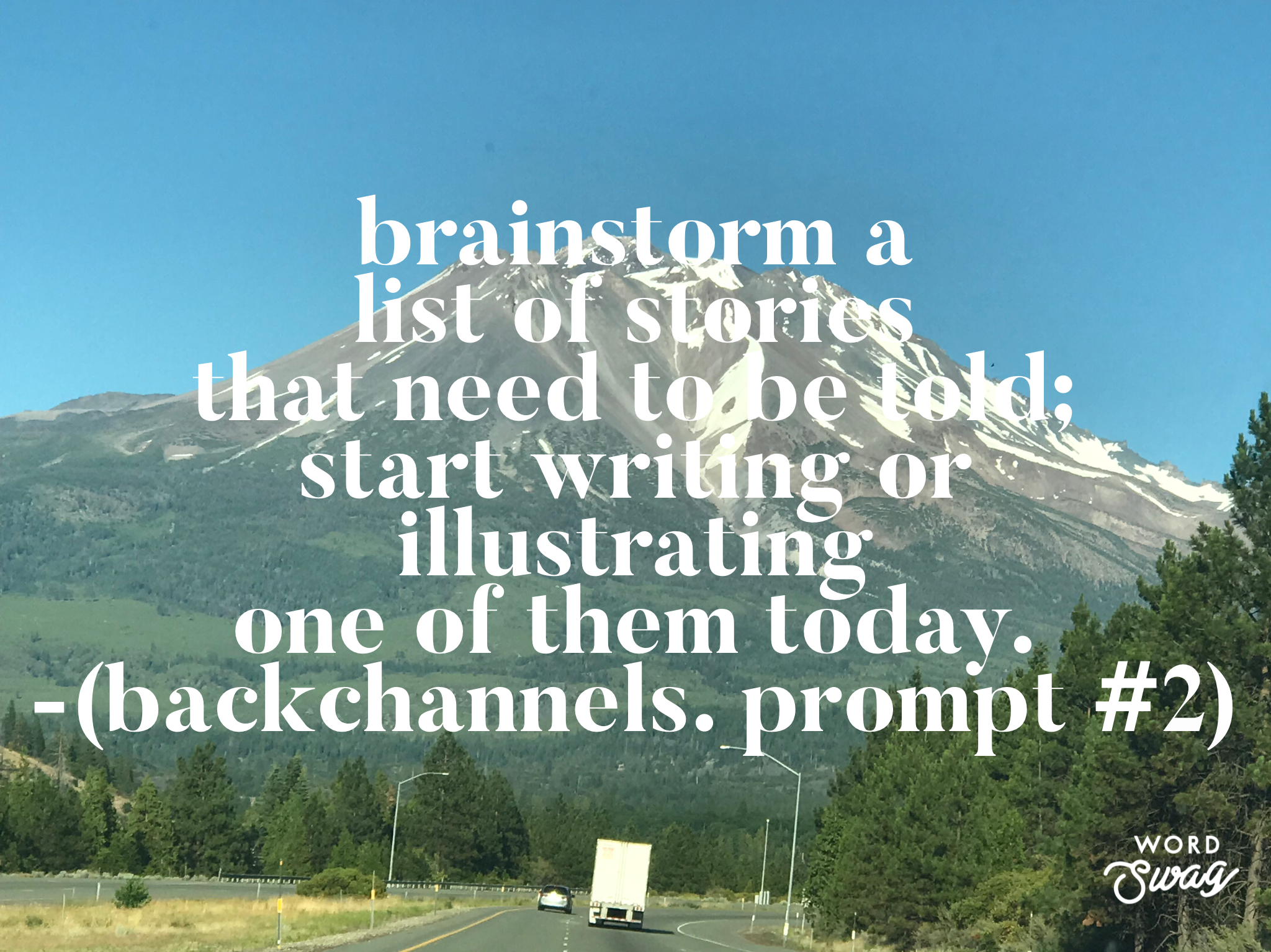 Prompt 2: Stories