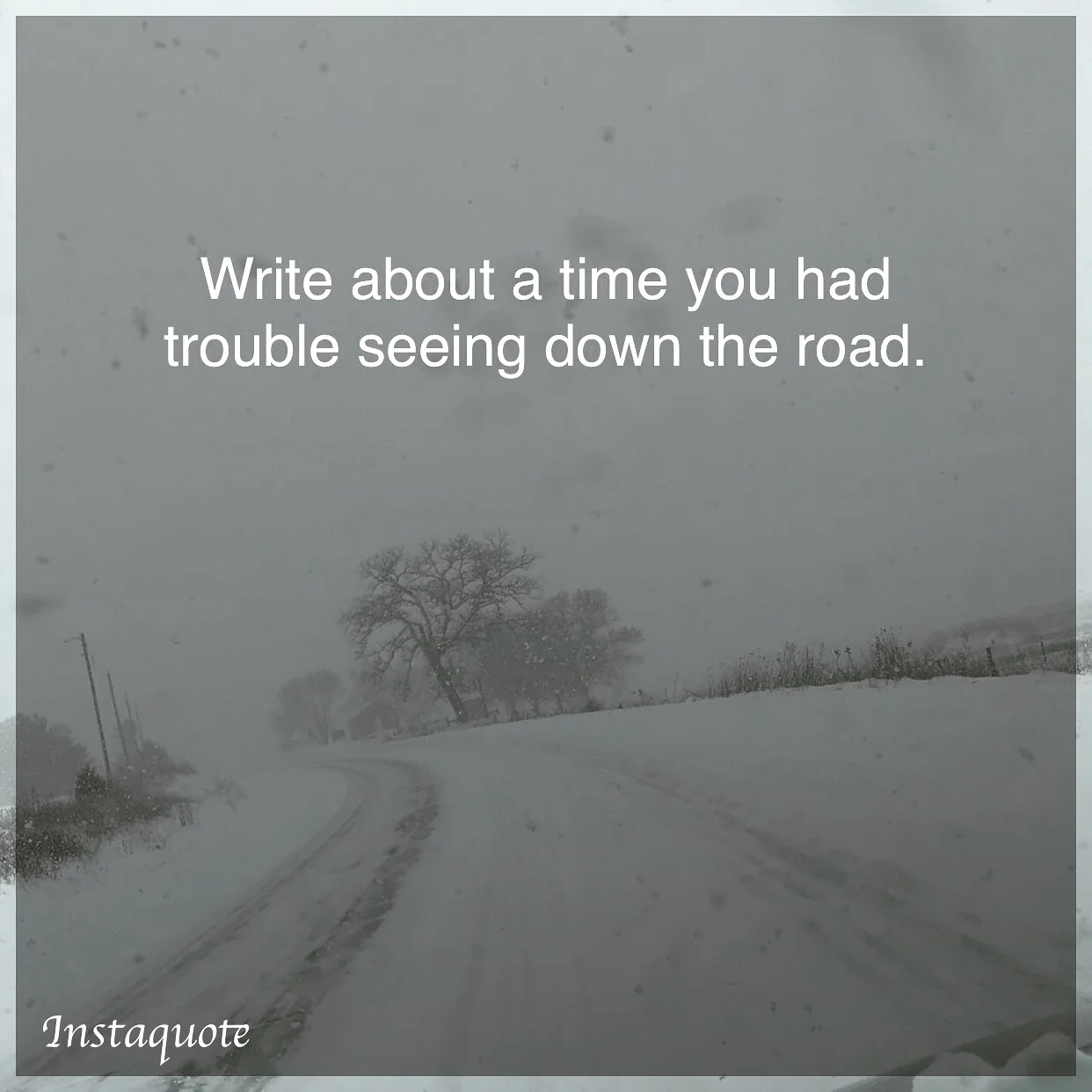 Prompt 8: Down the Road