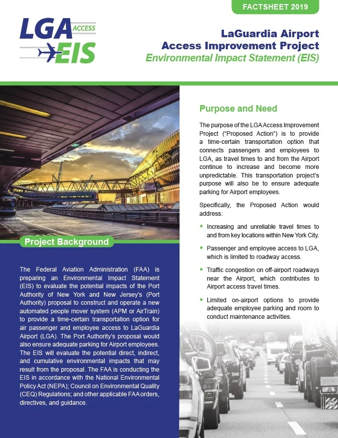 Project Factsheet (PDF, 4 MB, May 2019)