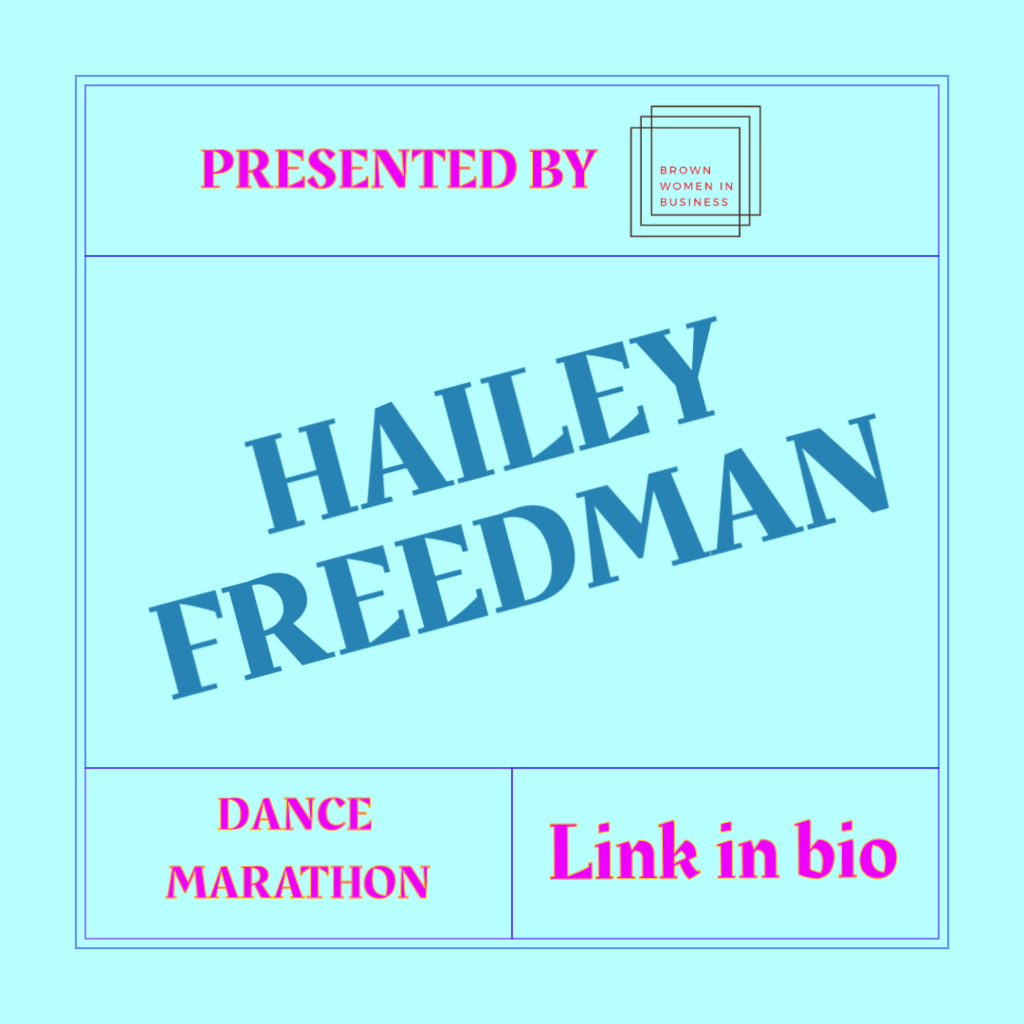Dance Marathon with Hailey Freedman: Fundraising for Sick and Injured Kids