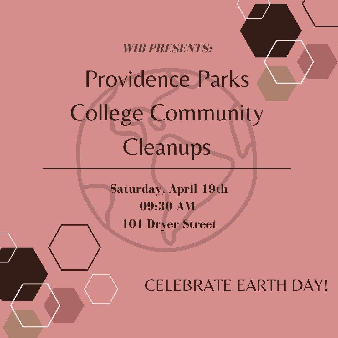 Join us on Friday, April 19th, to Celebrate Earth Day at the first-ever College Community Cleanup event hosted by Providence Parks (P3)! 

Get ready for a friendly competition! We'll be collecting waste along the waterway, with groups and individuals