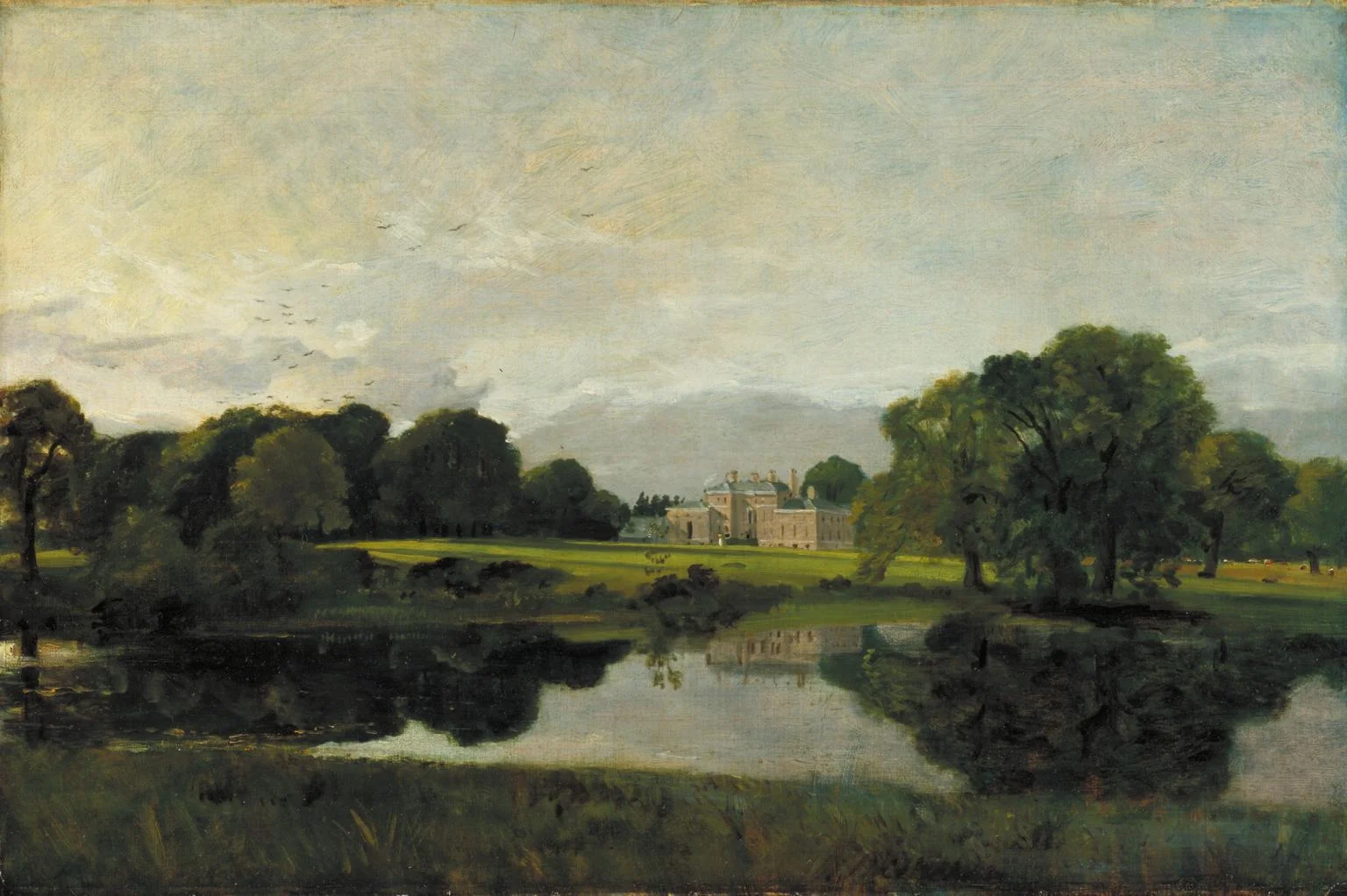 "Malvern Hall" by John Constable (1809)