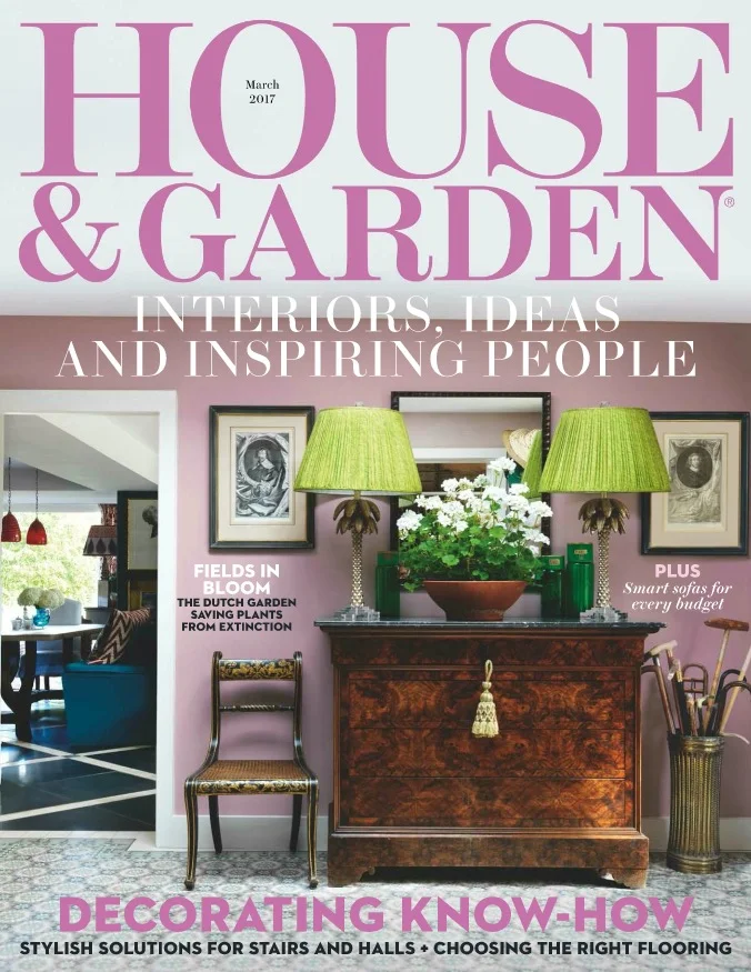UK House & Garden Features Smilow® Furniture's Woven Leather Lounge Chair
