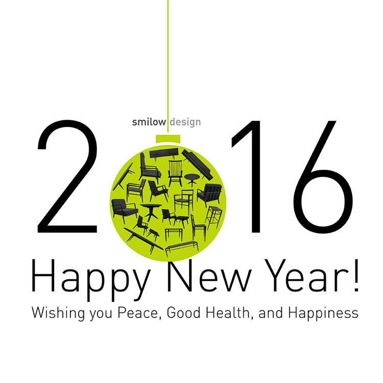 Happy New Year 2016 from Smilow Design