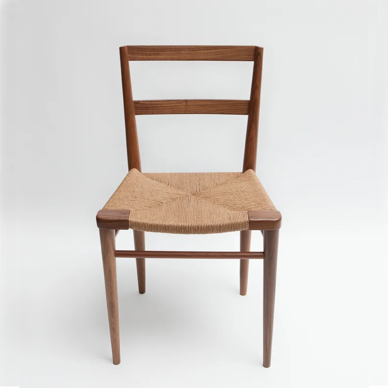 Woven Rush-Backed Dining Chairs - DCA 450 + DCA 650 — Smilow Design