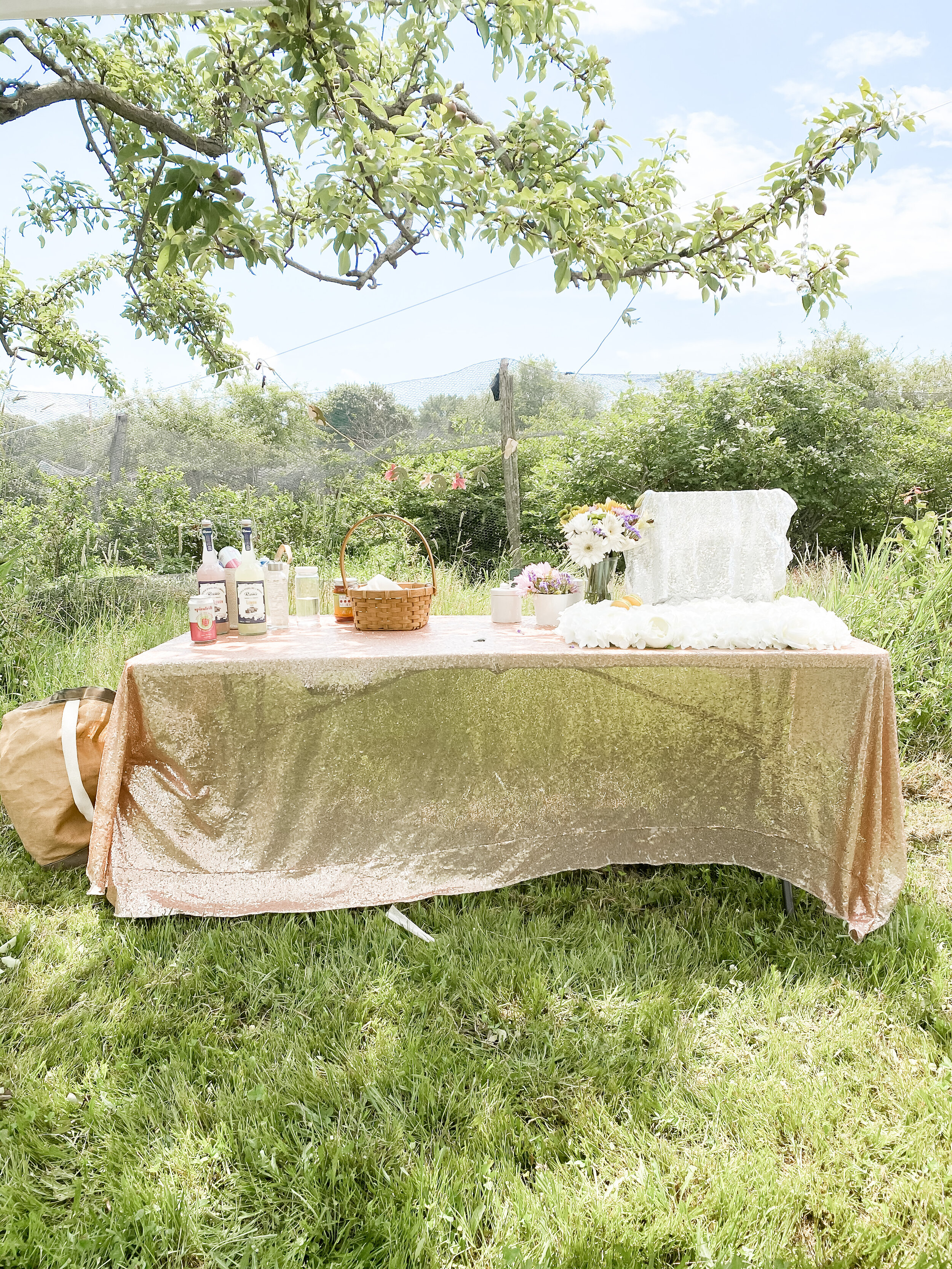 Tea Party in the Orchard 