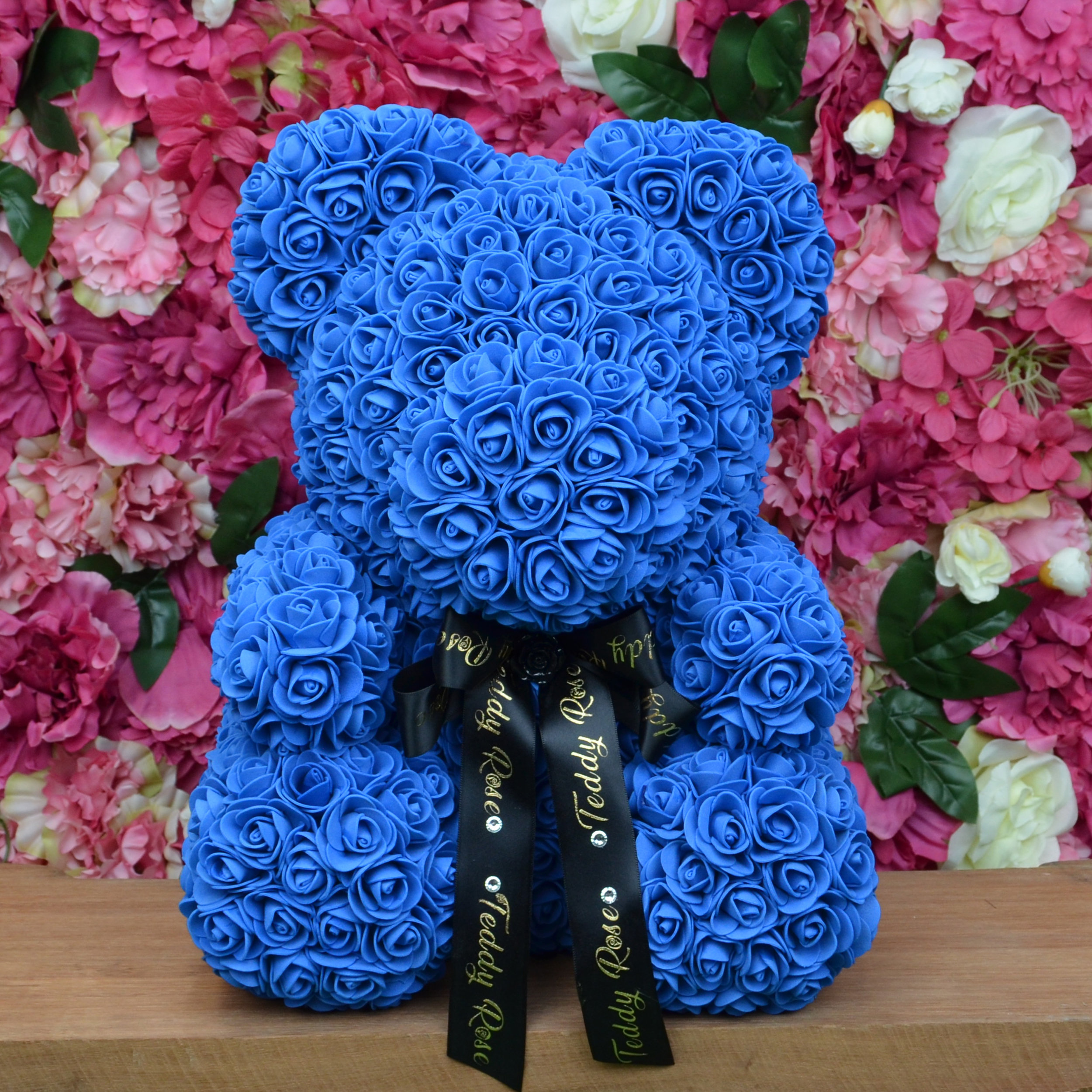 Classic Teddy Rose - Navy Blue