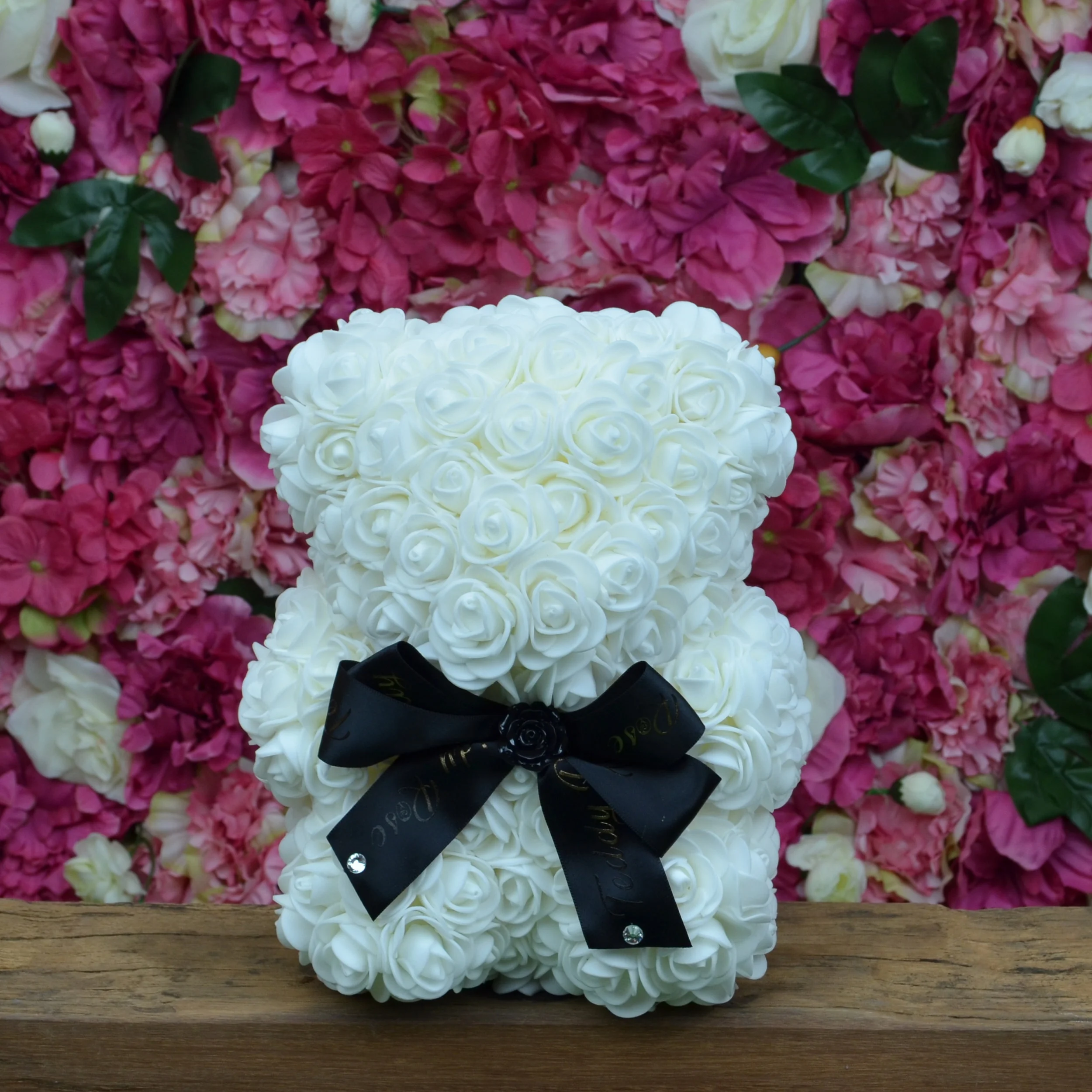 Petite Teddy Rose - White