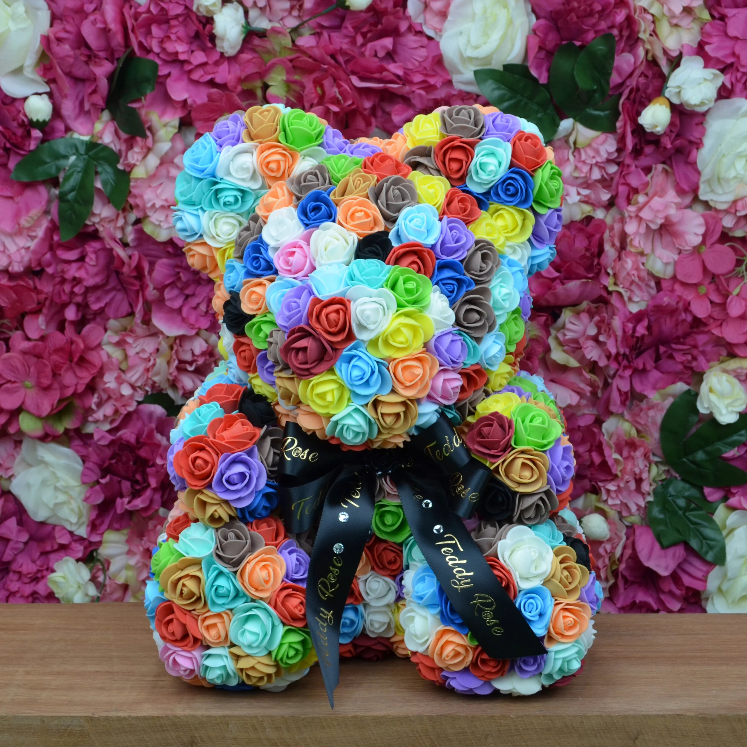 Classic Teddy Rose - Rainbow  (limited edition)