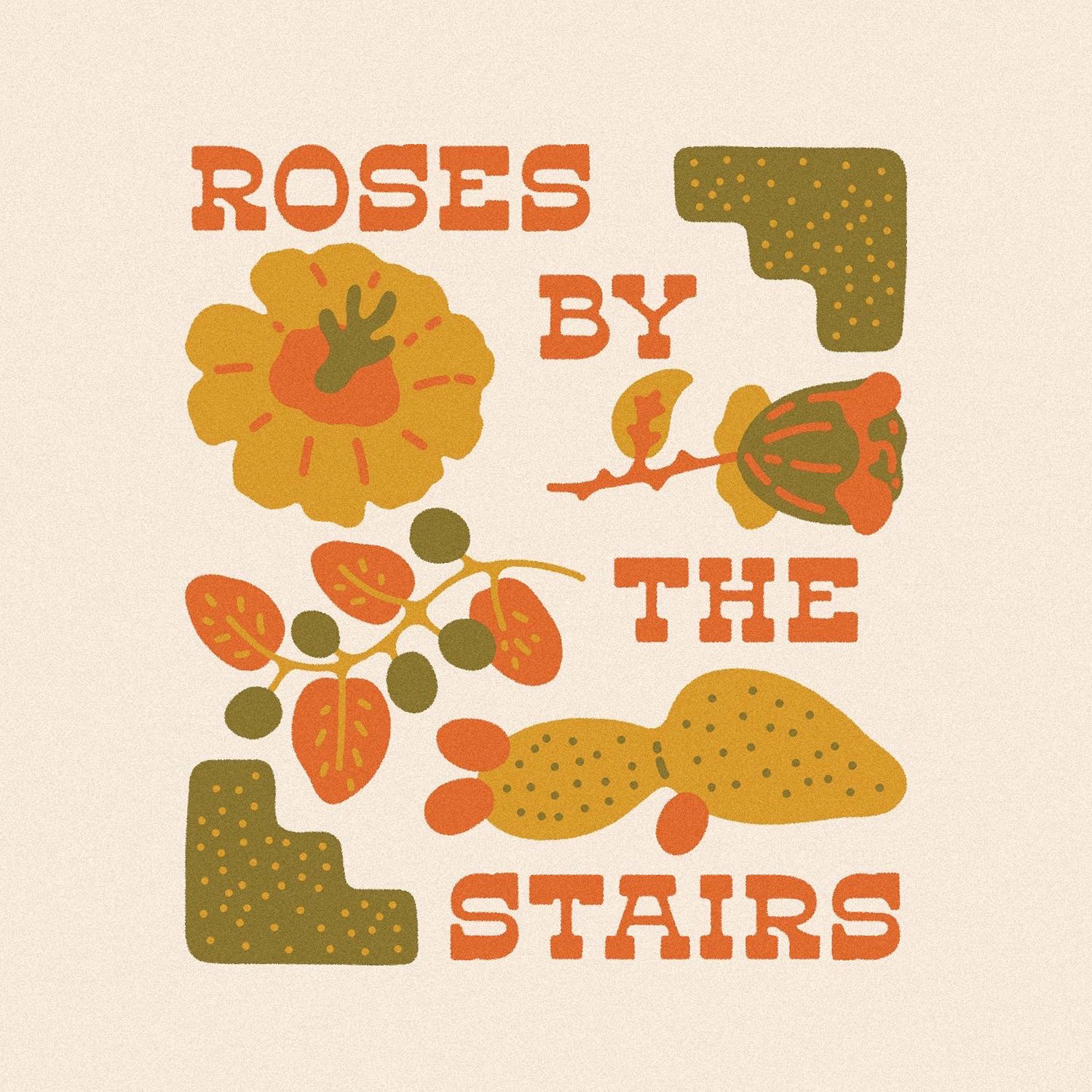  Roses by the Stairs shirt graphic by Cactus Country 