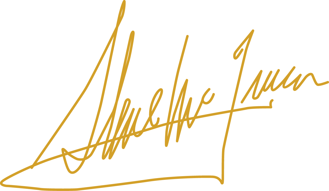 Authentic Steve McQueen signature design for coffee packaging branding