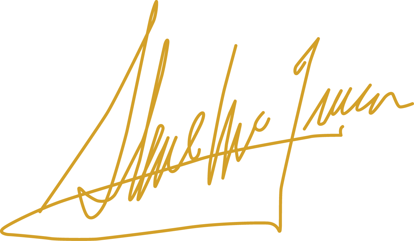 Authentic Steve McQueen signature design for coffee packaging branding