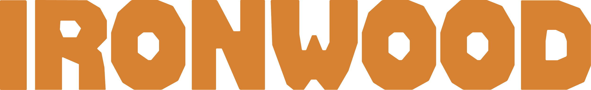 Ironwood western display font large text graphic.