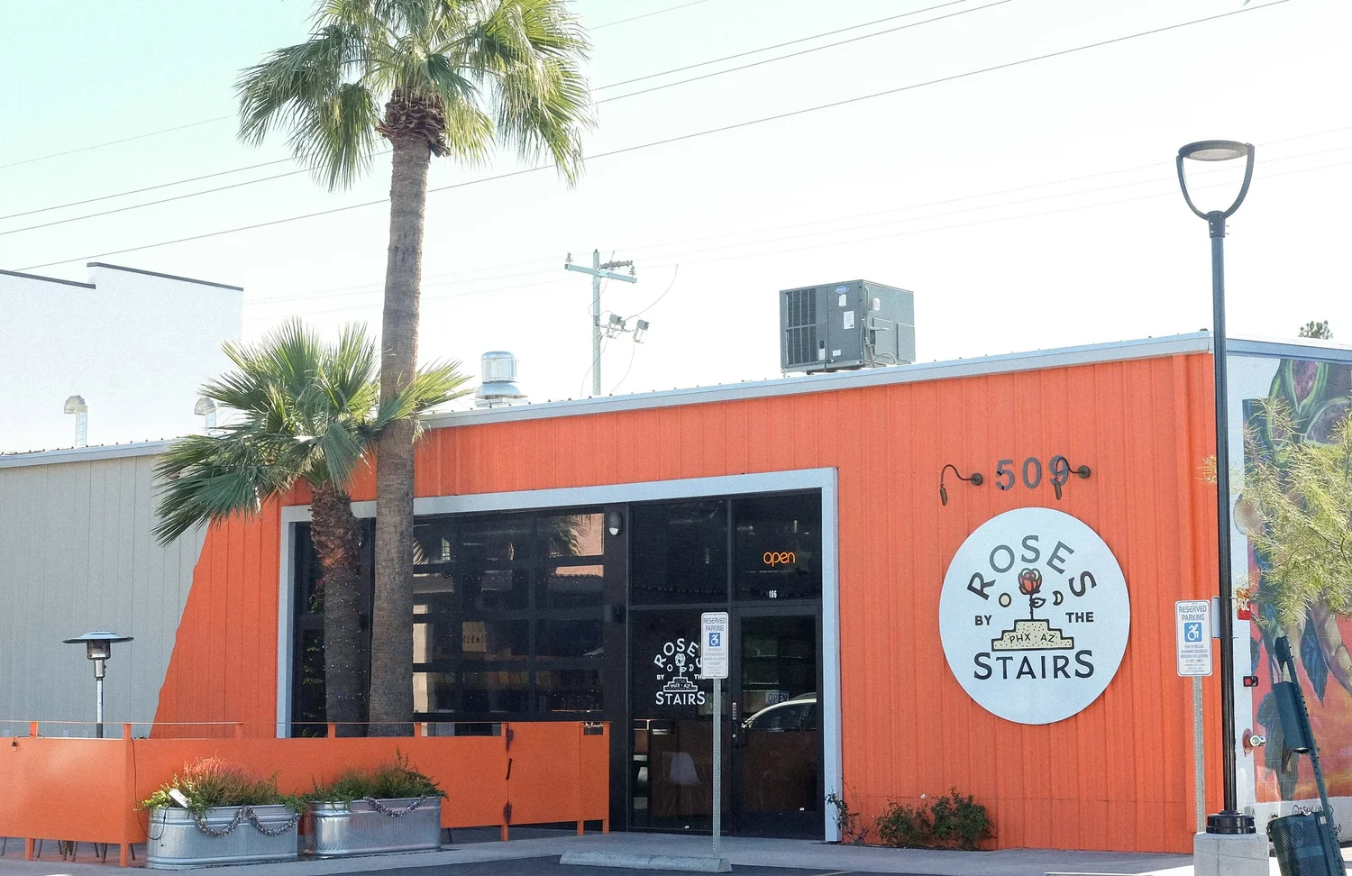 Roses by the Stairs — Cactus Country