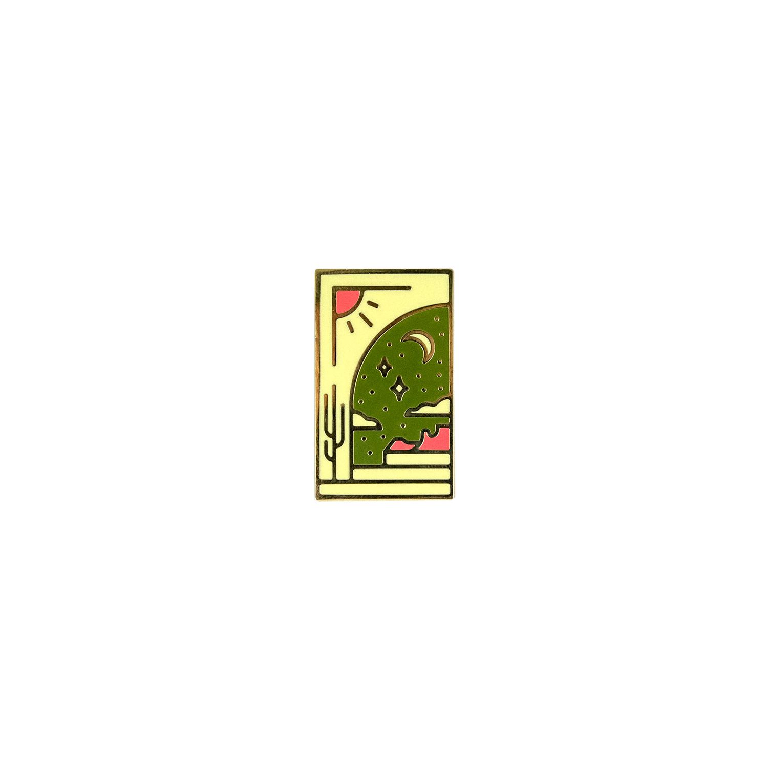 Desert Portal Enamel Pin