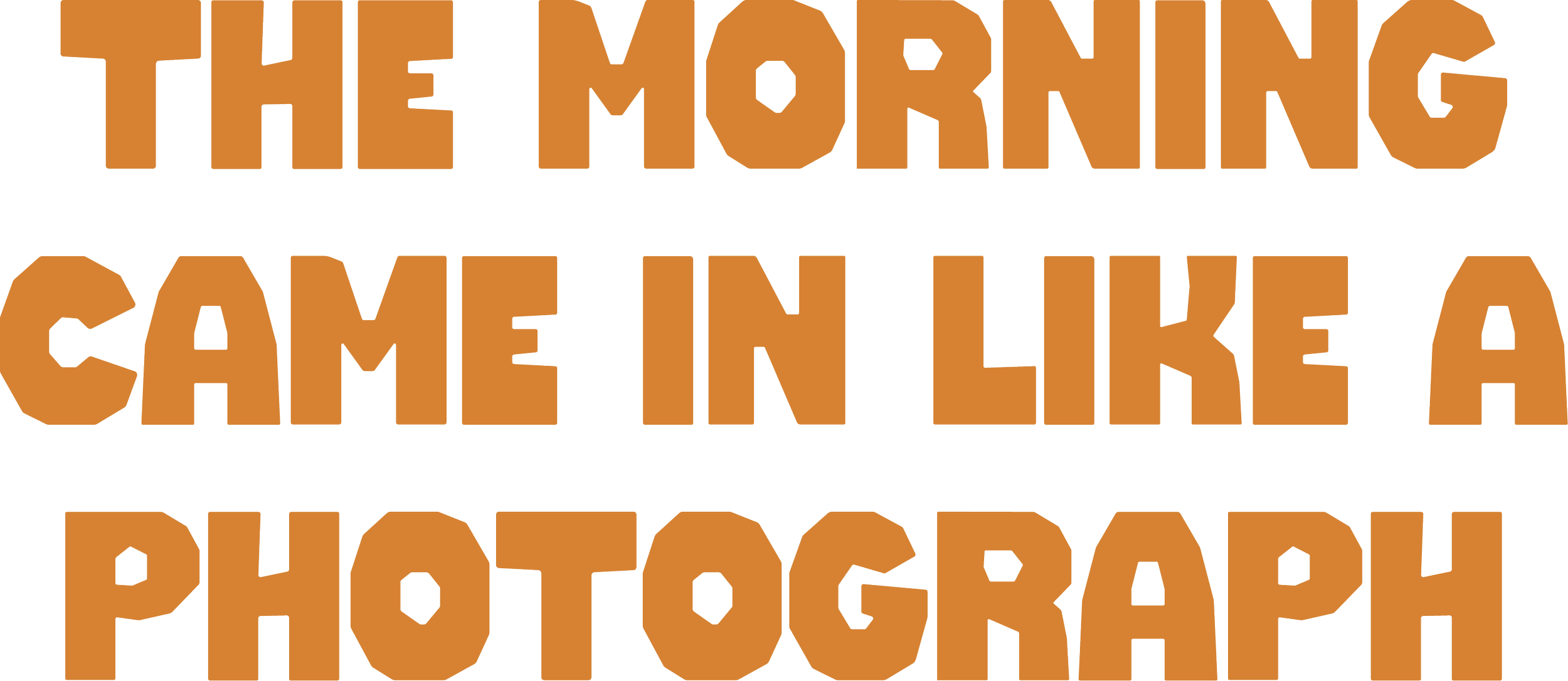 Large quote text displaying western display font ironwood.