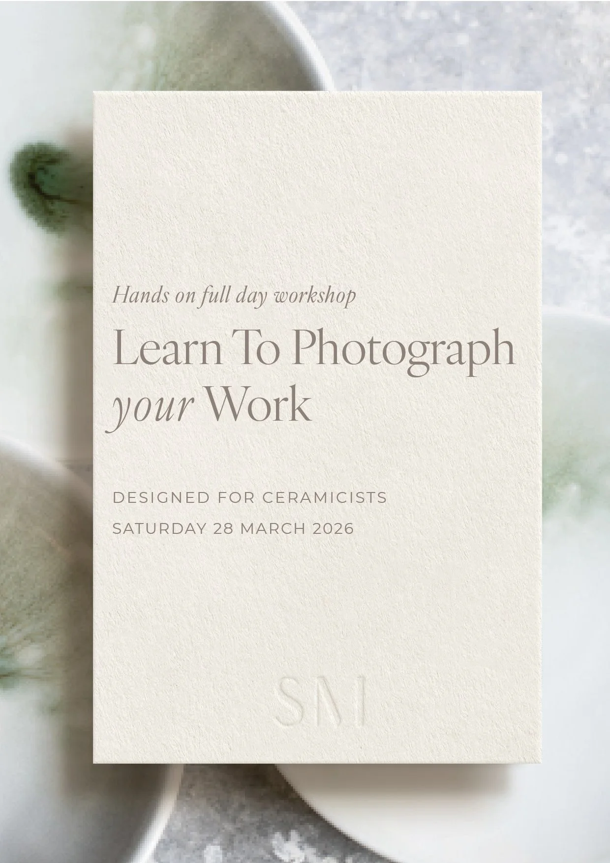 Learn To Photograph Your Work (for Ceramicists)