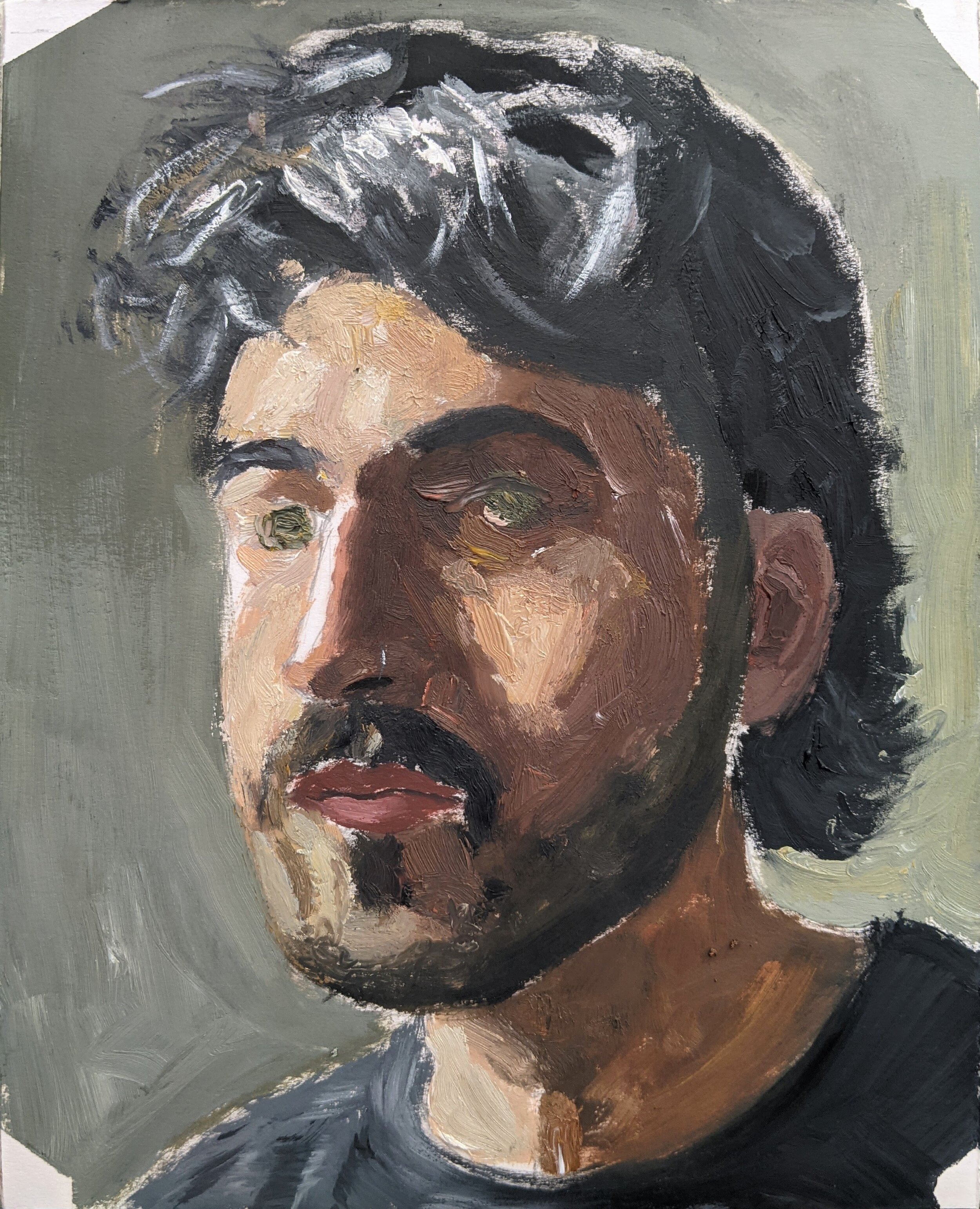 Study for Portrait of Craig 1, 2021