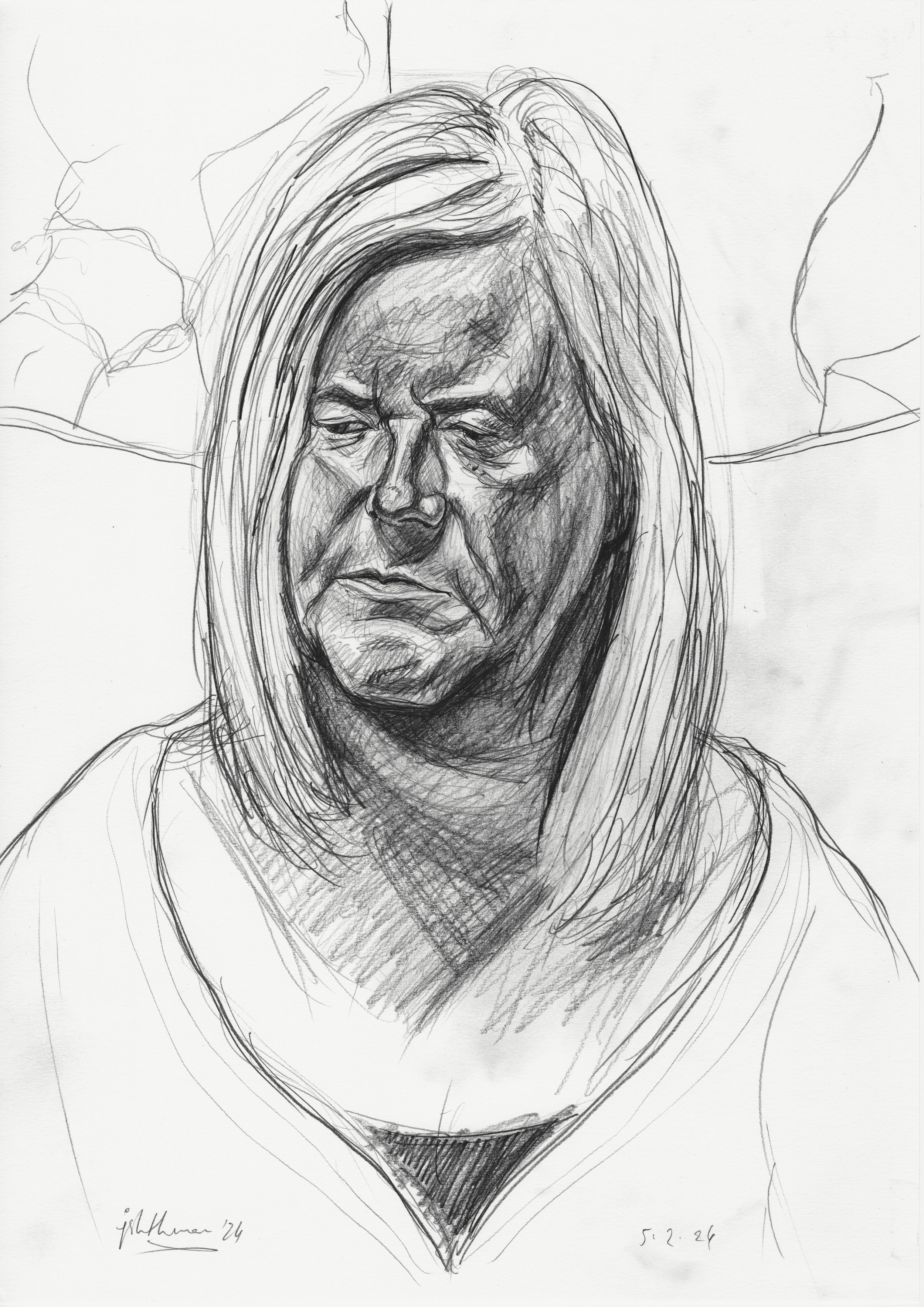 Study for the Painter's Mum, 2024