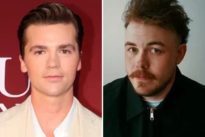 Joel Courtney and director Zac Stracener promoting the thriller Echo