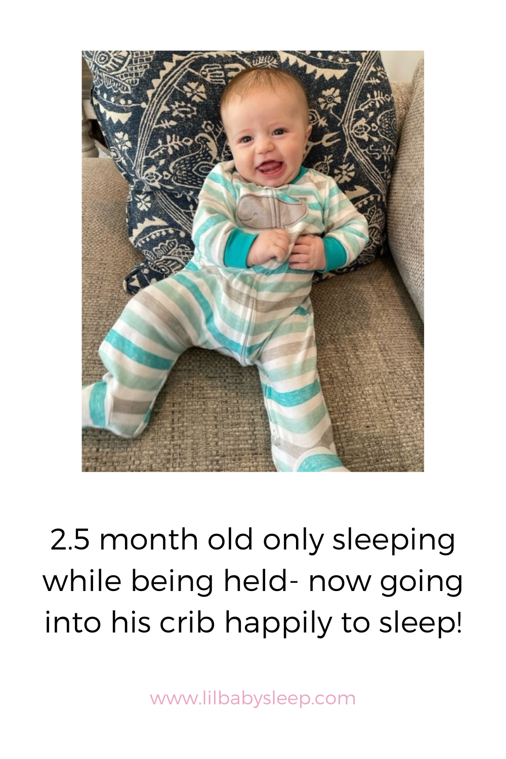 2 5 Month Old Only Sleeping While Being Held Now Going Into His Crib 2-5-month-old-only-sleeping-while-being-held-now-going-into-his-crib