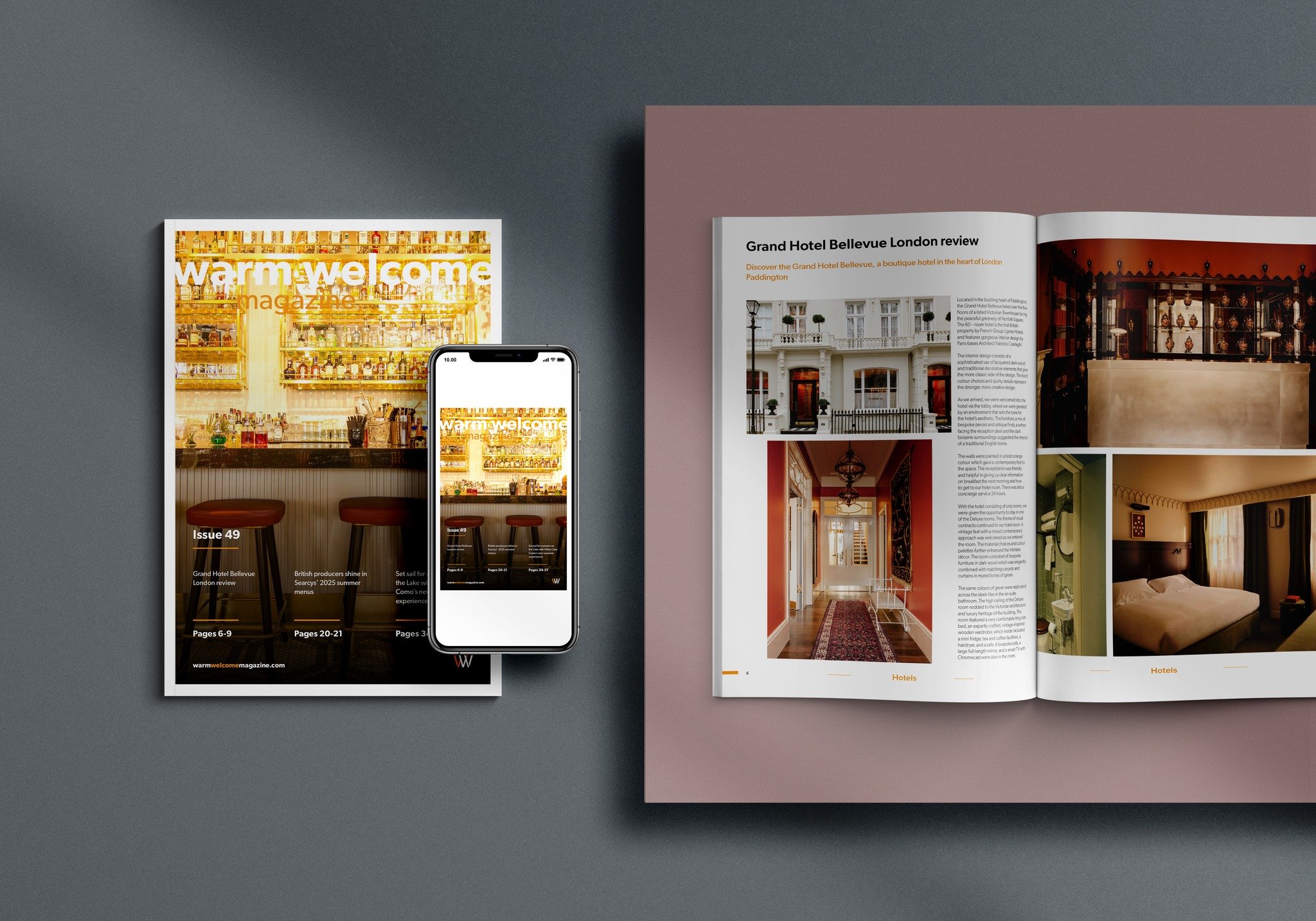 Have you seen our latest issue?! 🤩🙌

Our Hotel section this issue features our review on the Grand Hotel Bellevue London. In our Editor's Choice feature, The Ashford Arms are shortlisted for Best Country Pub in the Great British Pub Awards 2025. 

