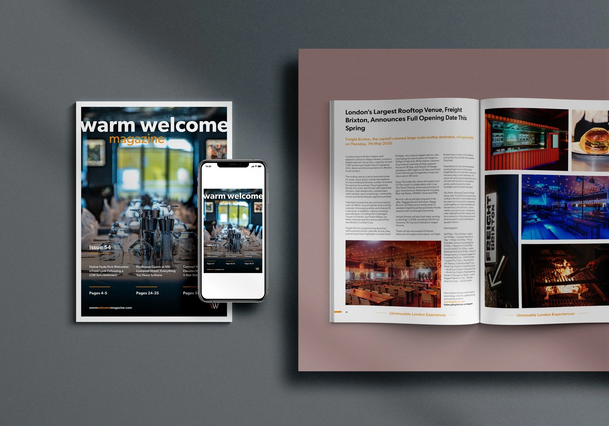 Did you see our latest issue?! 🙌🤩

Dive into the latest from the world of hospitality, dining &amp; travel 🌍

🏨 Big hotel updates, including Native Hyde Park&rsquo;s &pound;2M refurbishment and exciting new openings from Mason &amp; Fifth and The