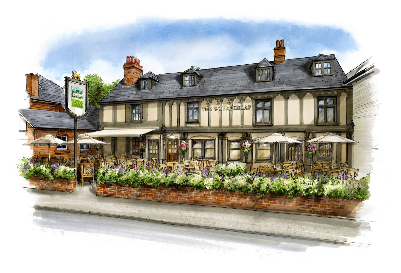Wheatsheaf Esher Exterior .png
