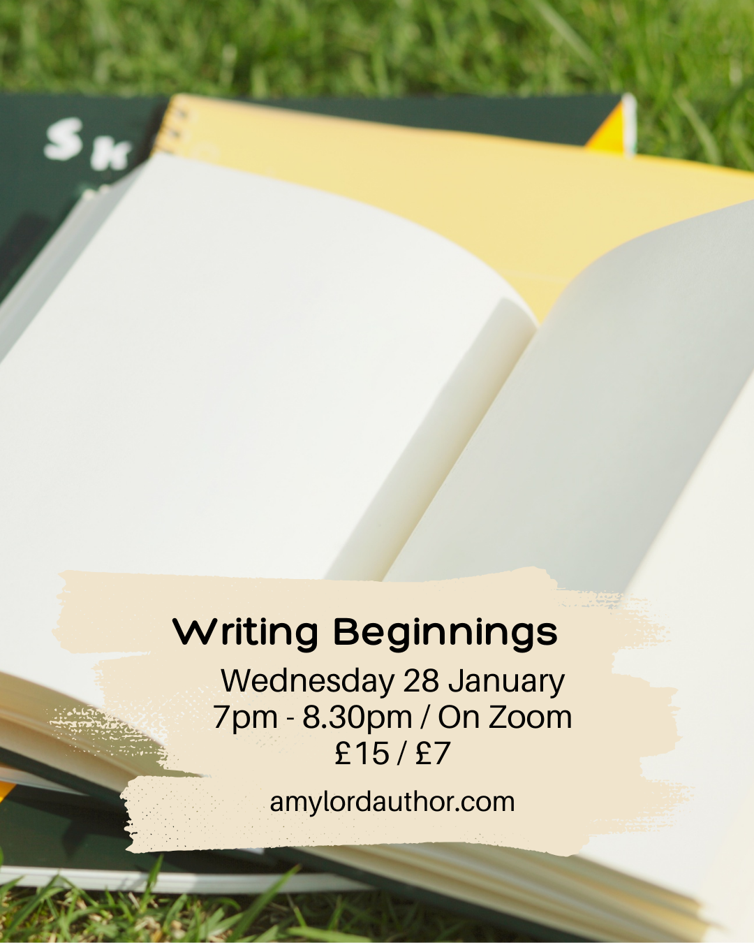 Writing workshop: In the beginning...
