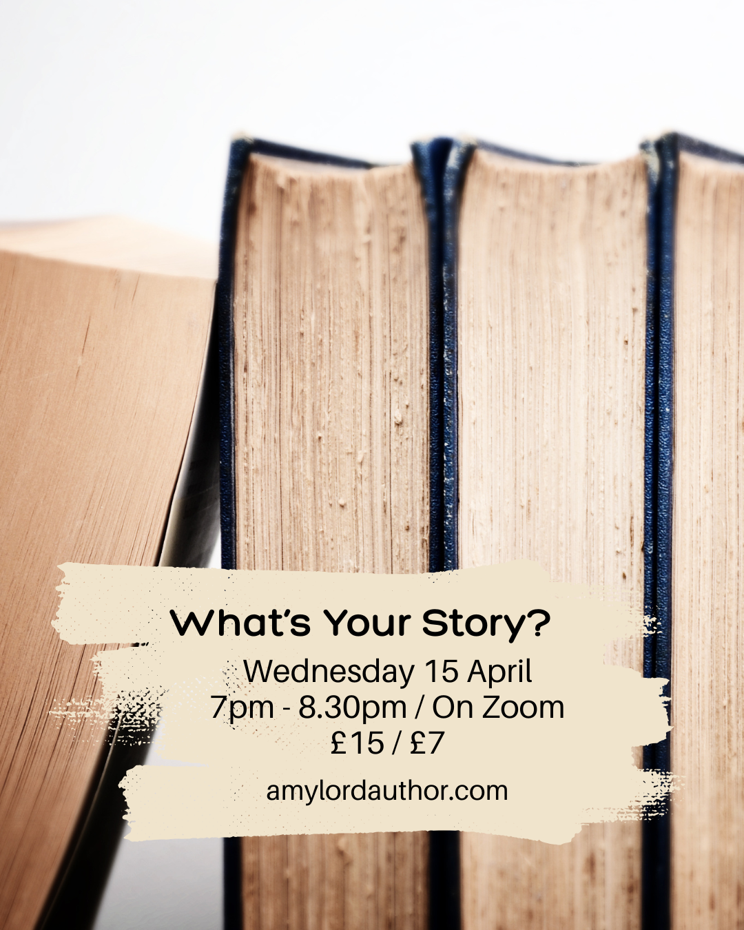Writing workshop: What's Your Story?