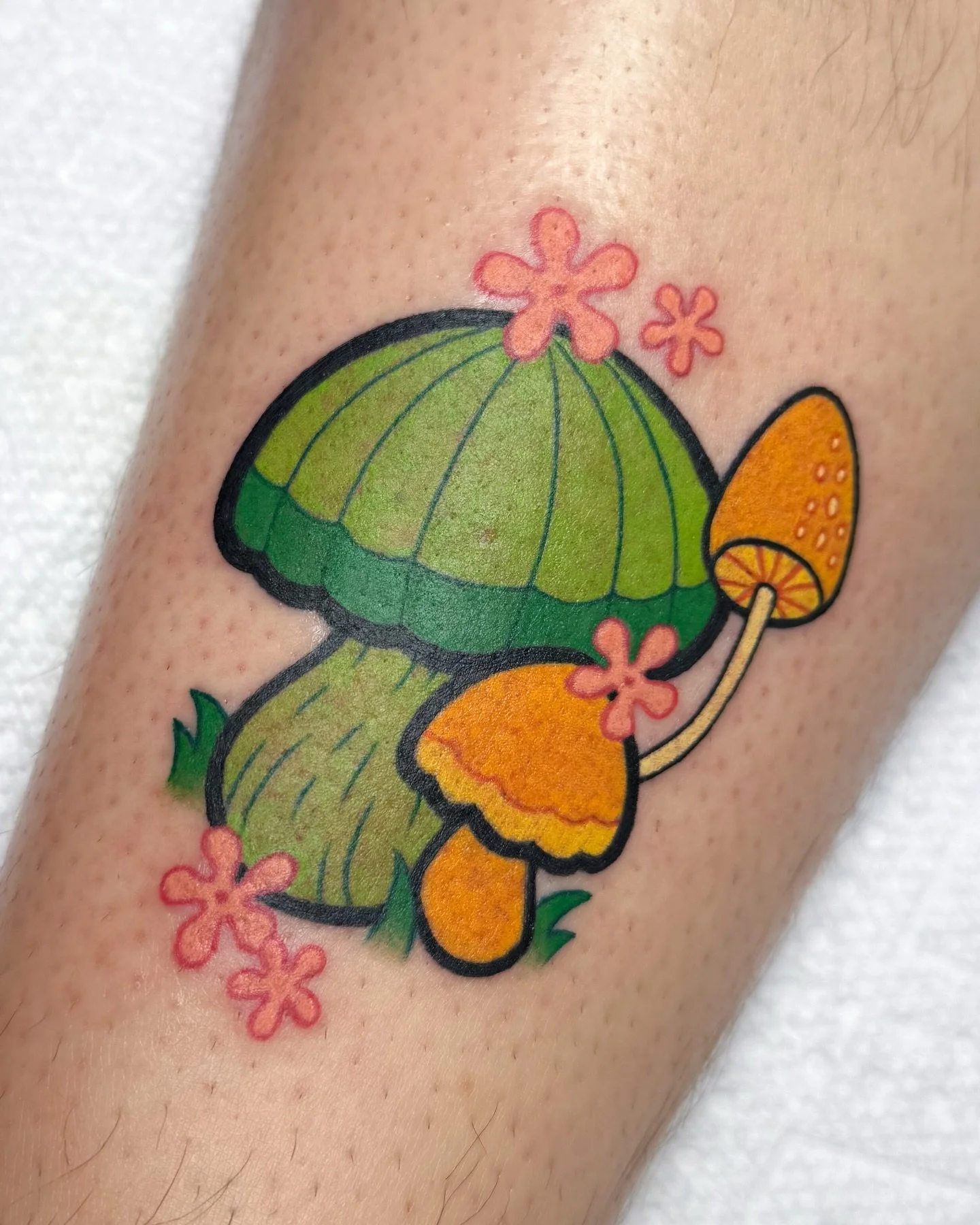 First one from the @parlorsuites January fundraiser flash day on Kelley! 20% benefitted @firstcollective614 + I donated an extra 20% to @crisohio &ndash; go give them a follow! Thanks so much, Kelley!

These designs are up on my website and still ava