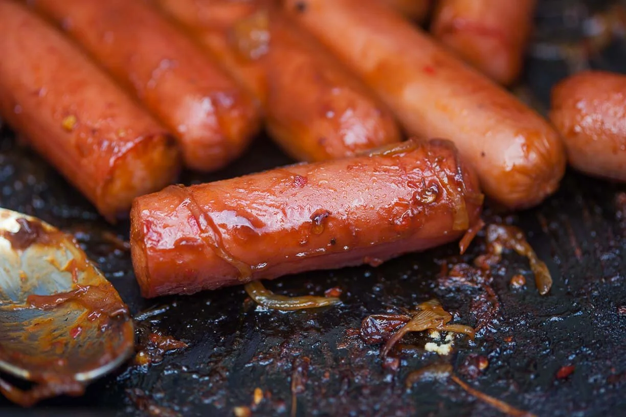  Barbecue Sausages shot for Chef Fregz, Lagos 