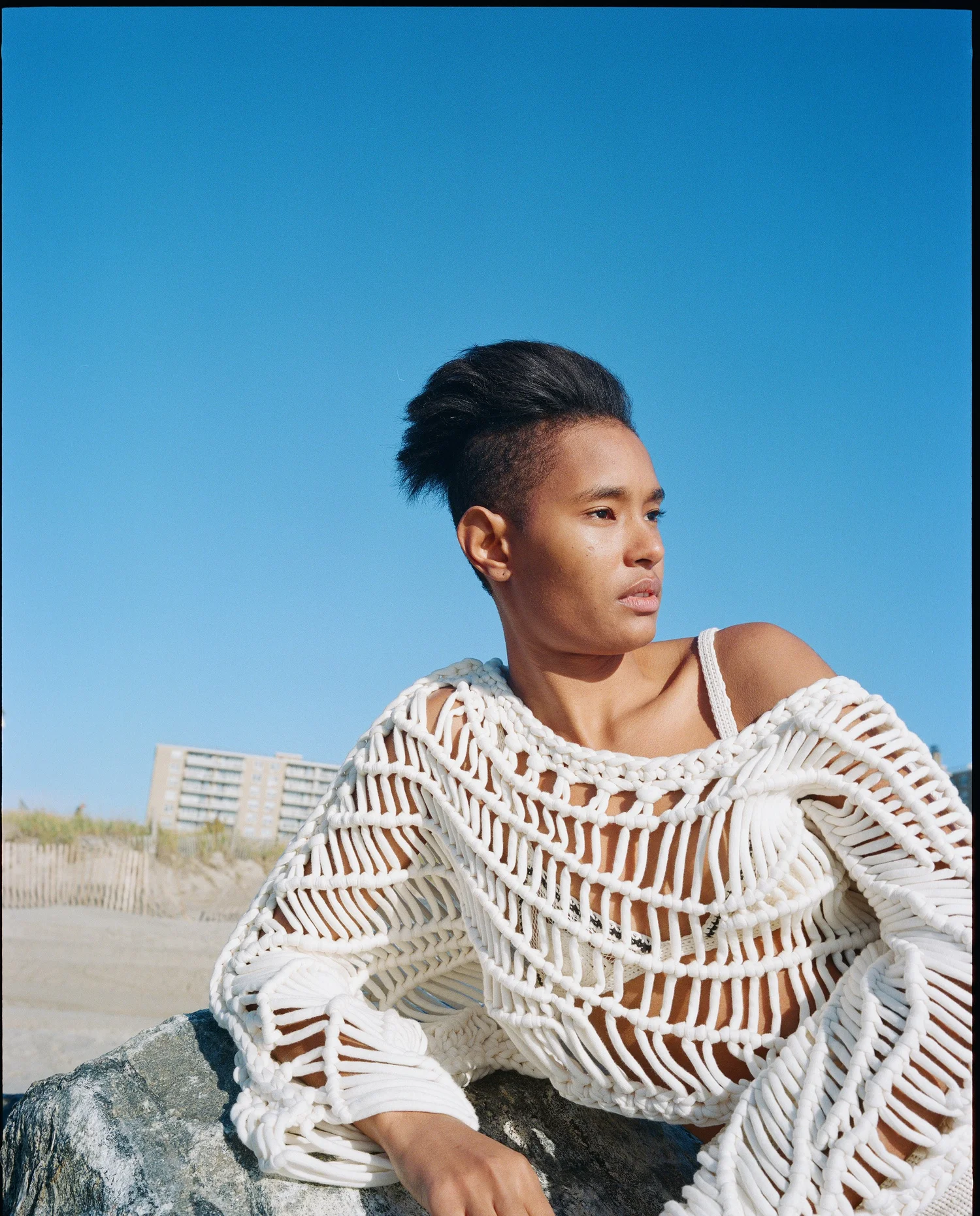 Ripple Macrame Pullover — Aisling Camps