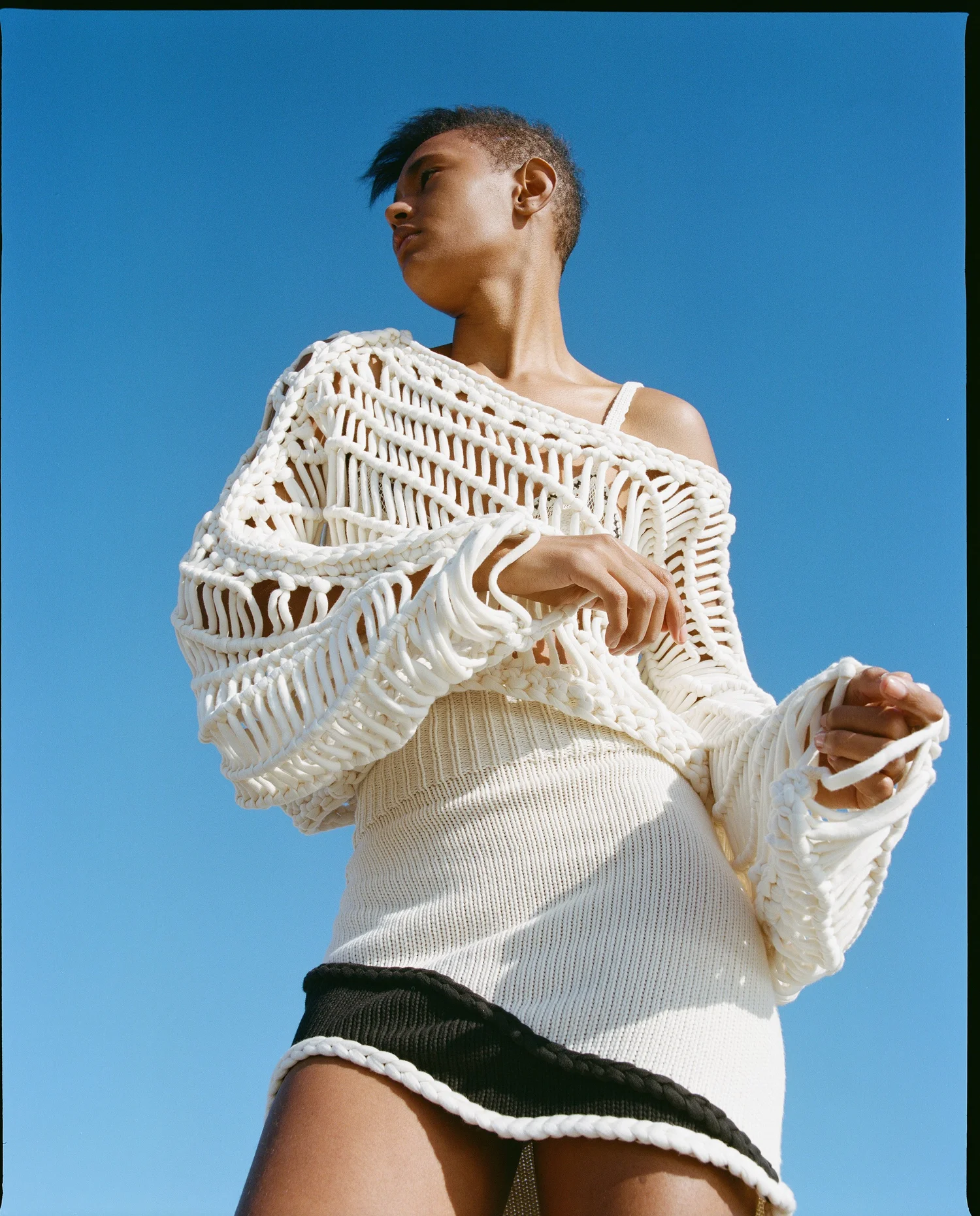 Ripple Macrame Pullover — Aisling Camps