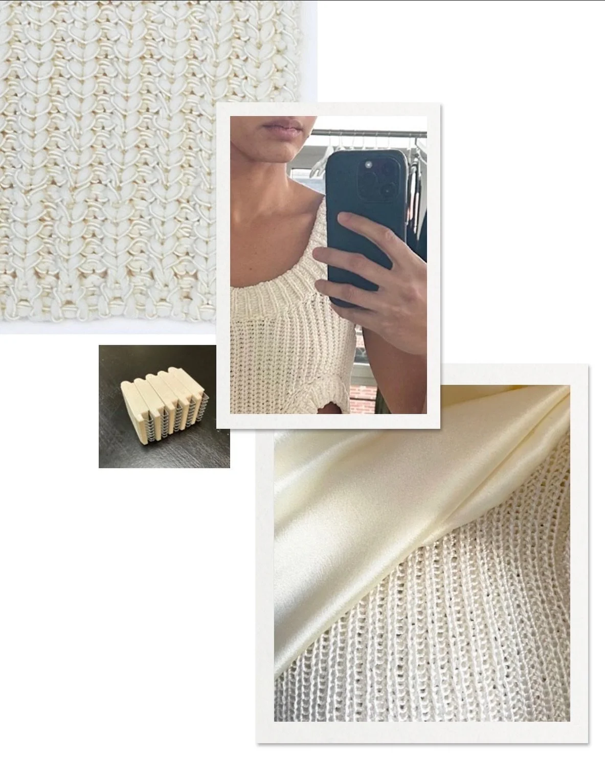 Details of development &mdash; Scenes of progress shared between Aisling and Design Director Elise through text messages.&nbsp;

All photos taken by Aisling Camps and Elise Pelletier📷