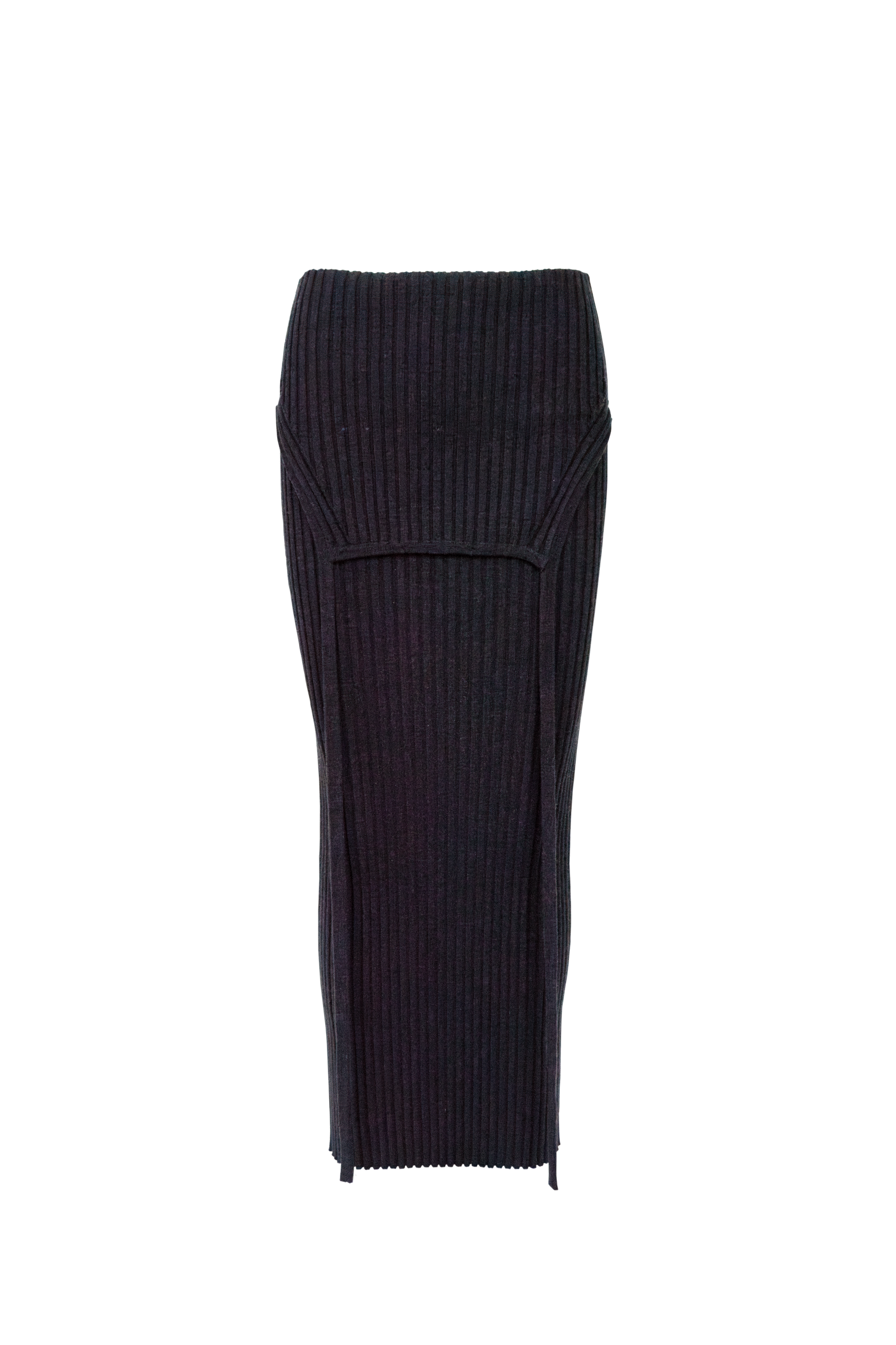 AC2511 Flipped Skirt Charchoal skirt.png