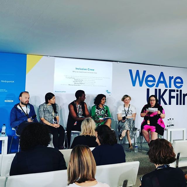 Why we need more inclusive crew - such an important issue, we need the industry to move on not just individuals to drive change. #weareukfilm #cannes2019 #zannacreative #cannesfilmfestival #diversity #timesup @starcrossent @indietrainingfund @british