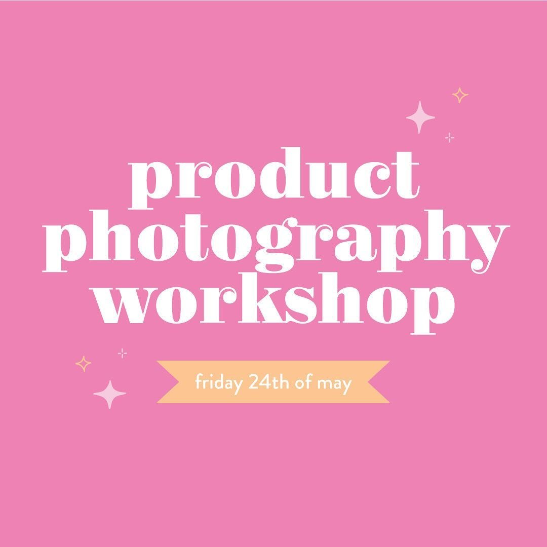 Have ya&rsquo;ll heard the news? I&rsquo;m hosting a product photography workshop in a couple of weeks time and I&rsquo;d LOVE it if you&rsquo;d join me! 📸

Hosted in my vibrant Melbourne studio, we&rsquo;ll dive deep into the art of product photogr