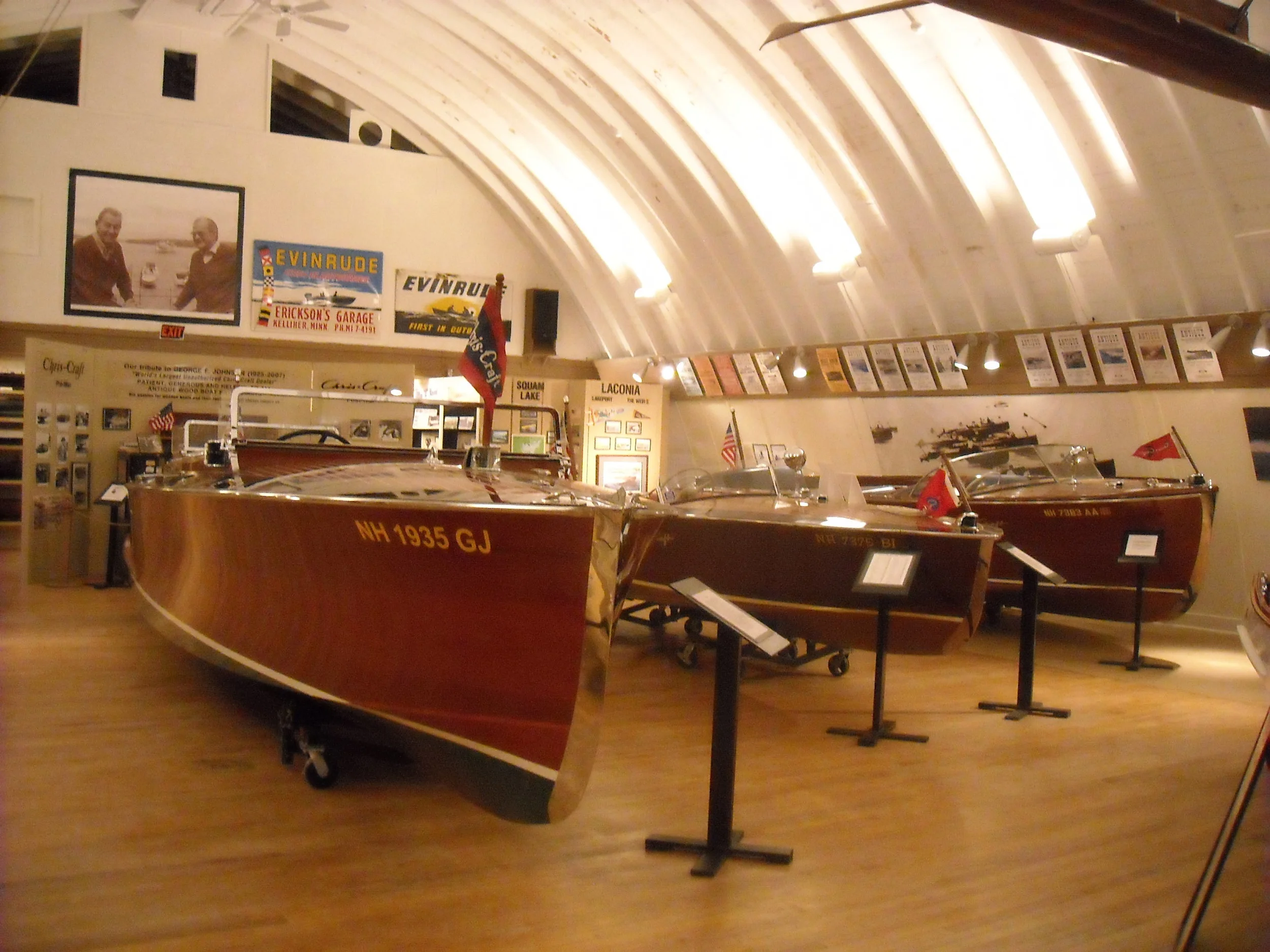 New Hampshire Boat Museum Exhibit