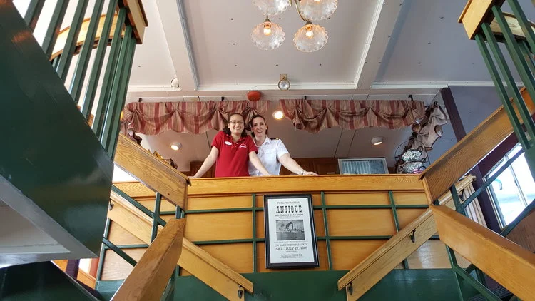 The friendly staff of the M/S Mount Washington make passengers feel special and cared for.