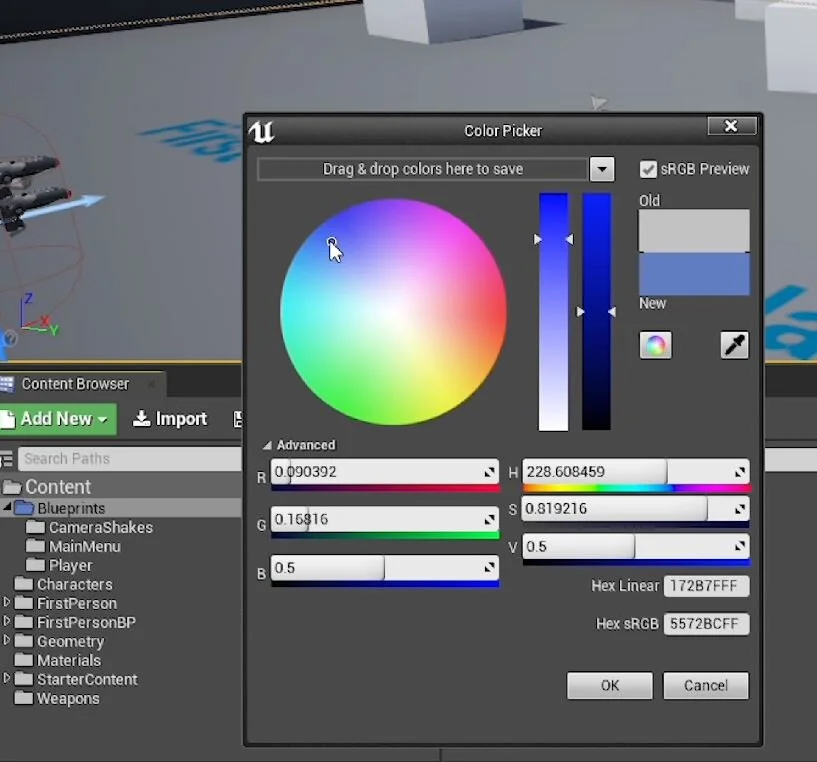 Quick Dev Tip #07 UE4 - Coloured Folders!