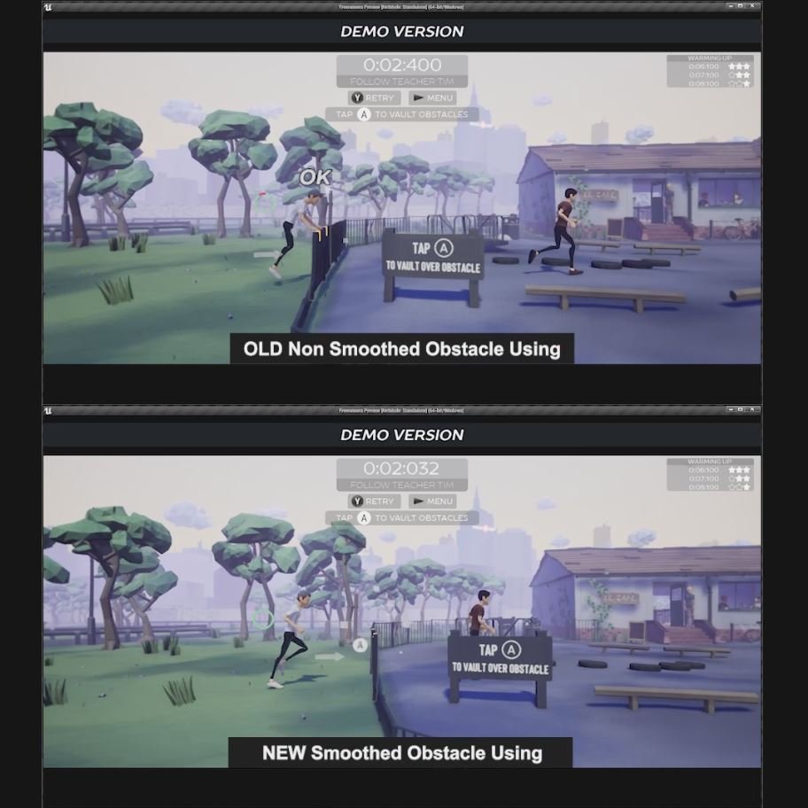 Freerunners Progress - A better flow