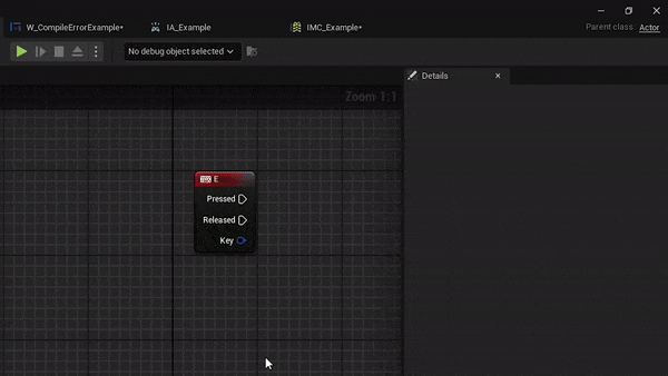QUICK DEV TIP #104 UE4 / UE5 - Quick Select Input Key